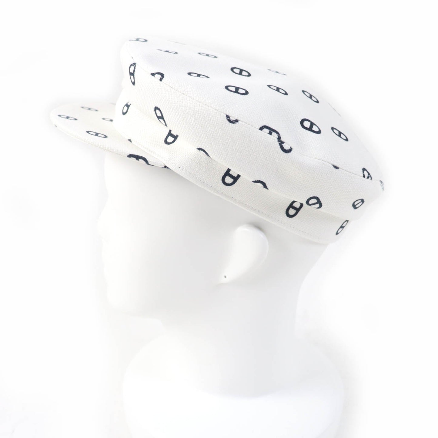 Casquette Main: Cotton, Main: Polyurethane, Lining: Cotton, White Travel Bag