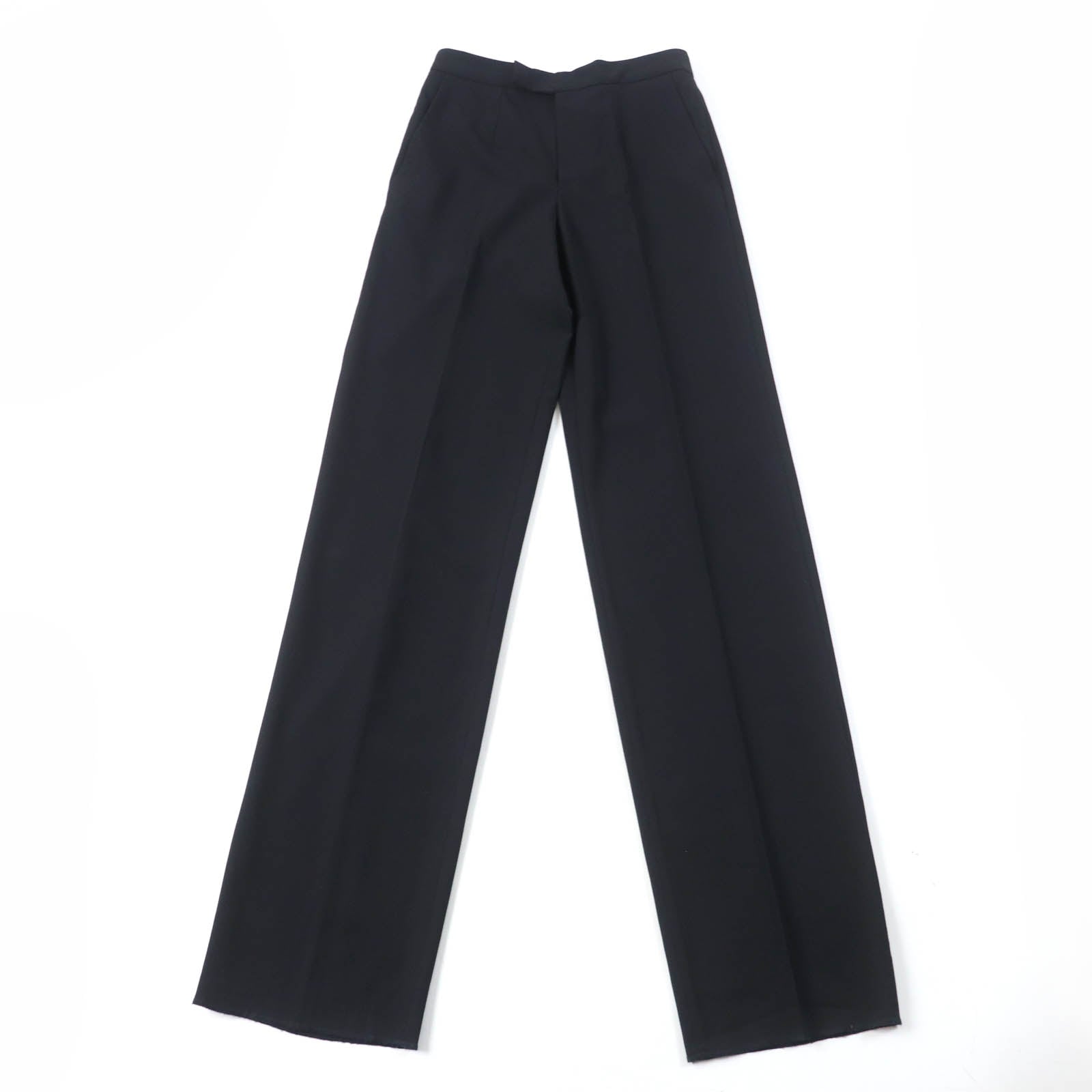Gucci Part 38 Leather Wool Black Apparel