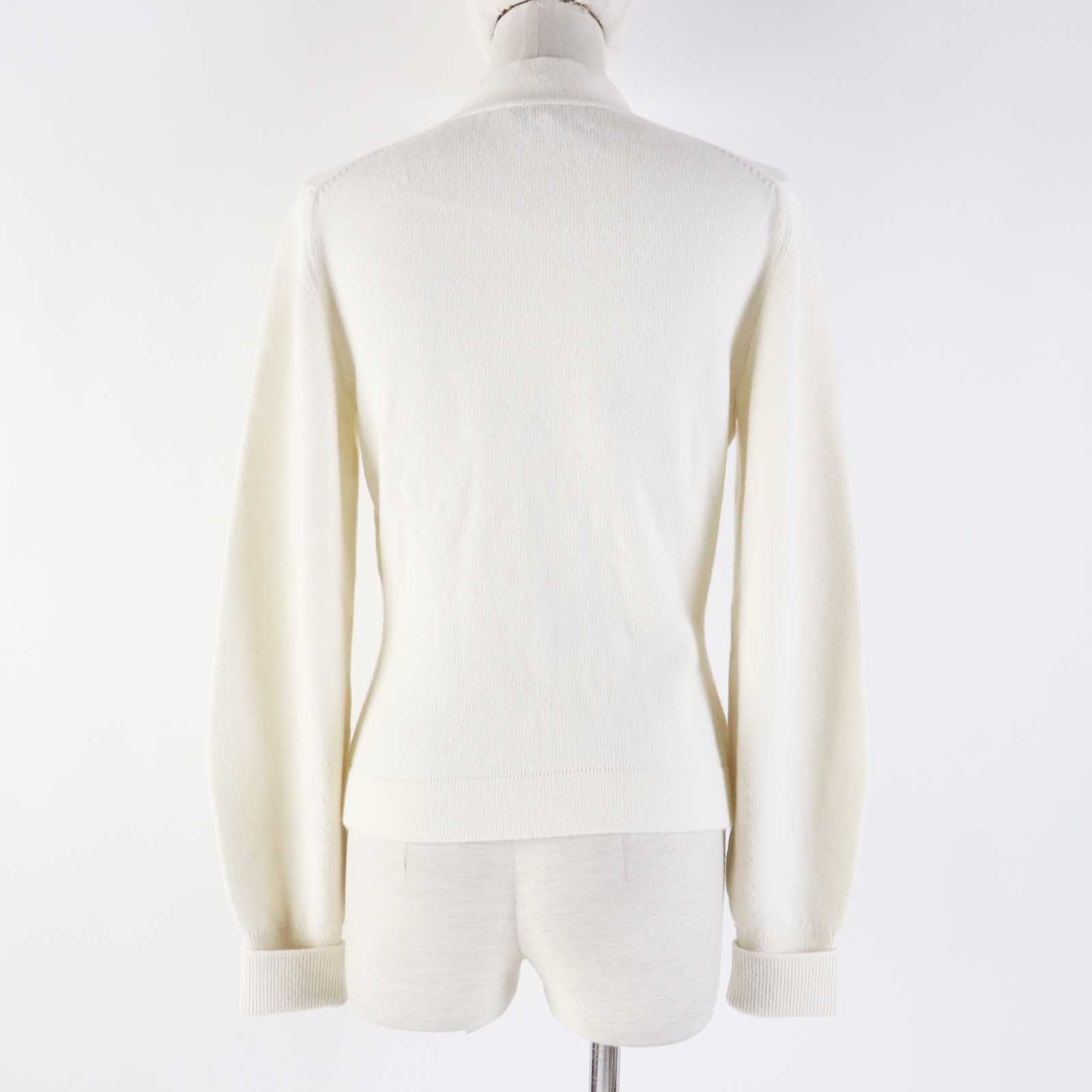 Chanel cardigan en 34 White Handbag