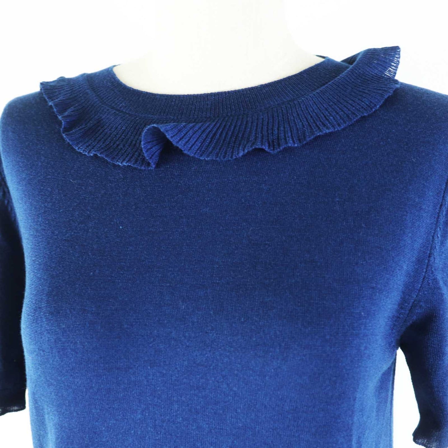 Short Sleeve Knit Outer: % Wool, Outer: Blue Travel Bag