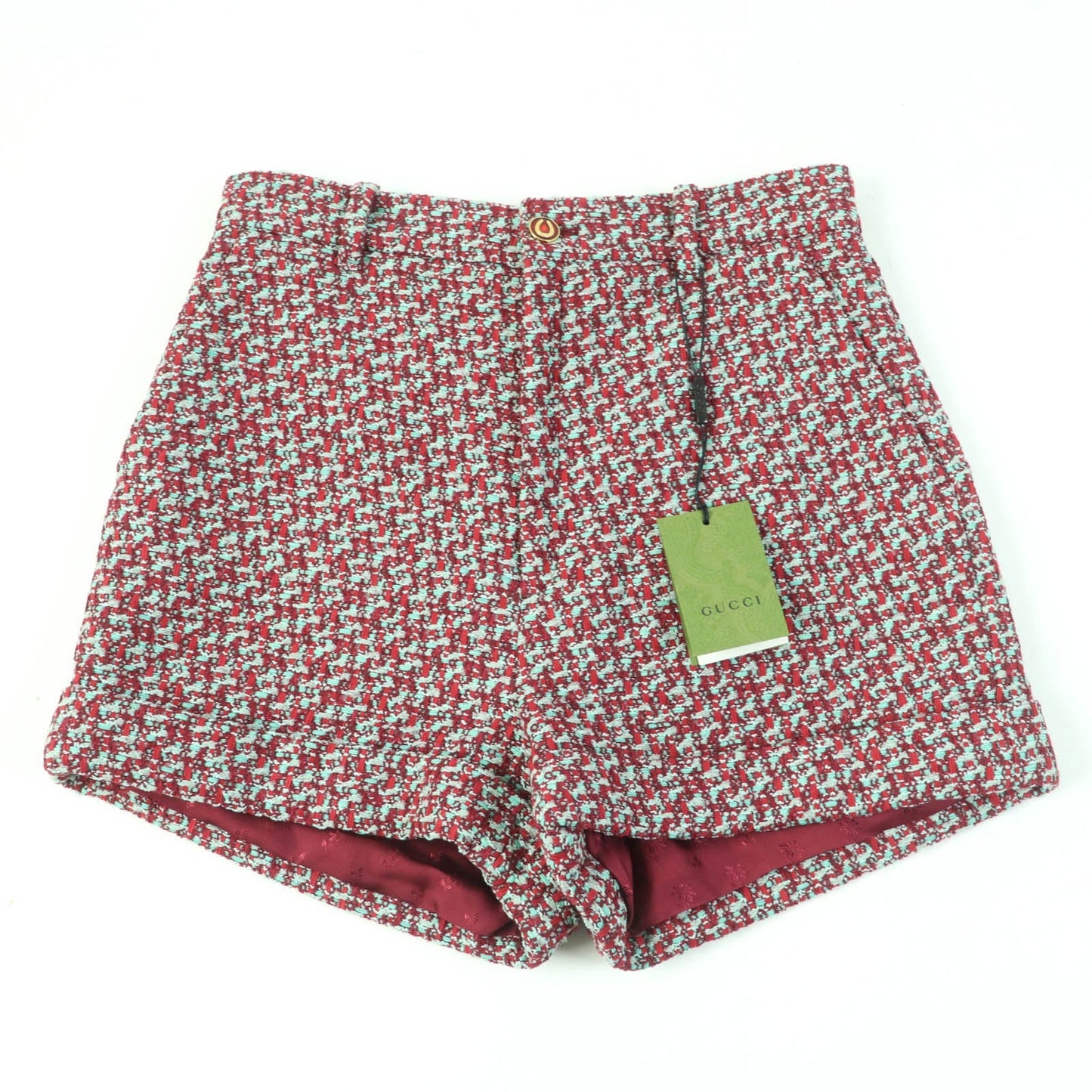 Gucci Nylon Cotton Red Green Apparel
