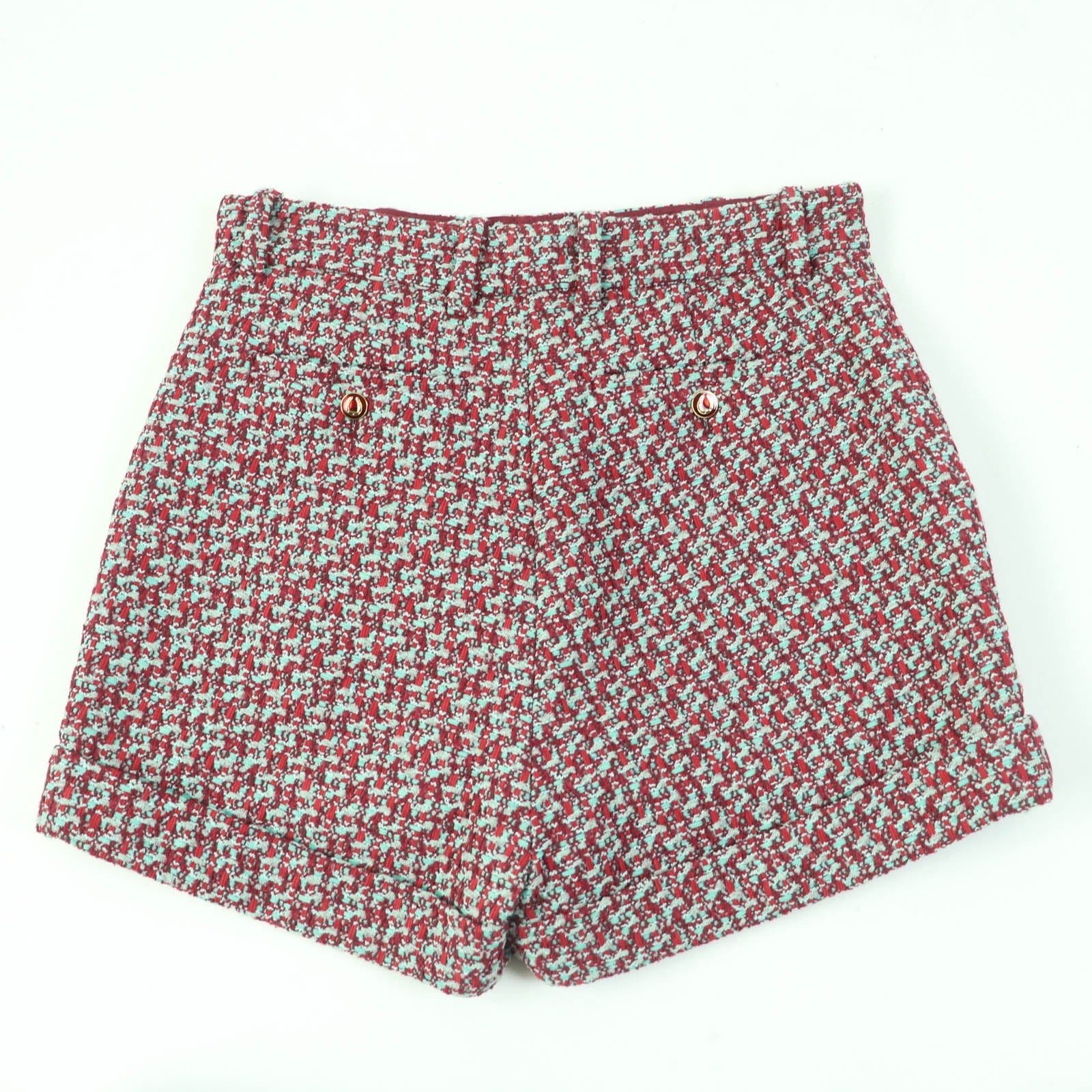 Gucci Nylon Cotton Red Green Apparel
