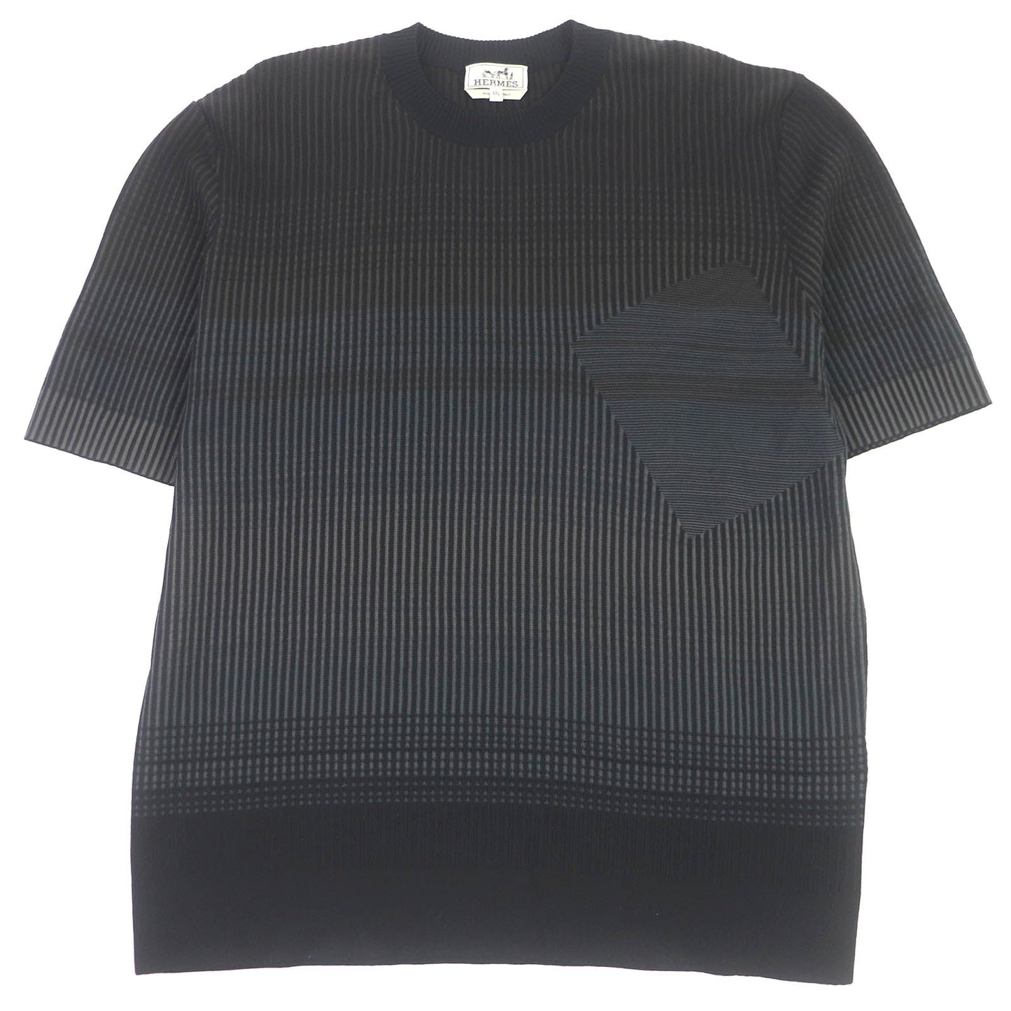 Short Sleeve Knit Main: Cotton Type Mens Black Travel Bag