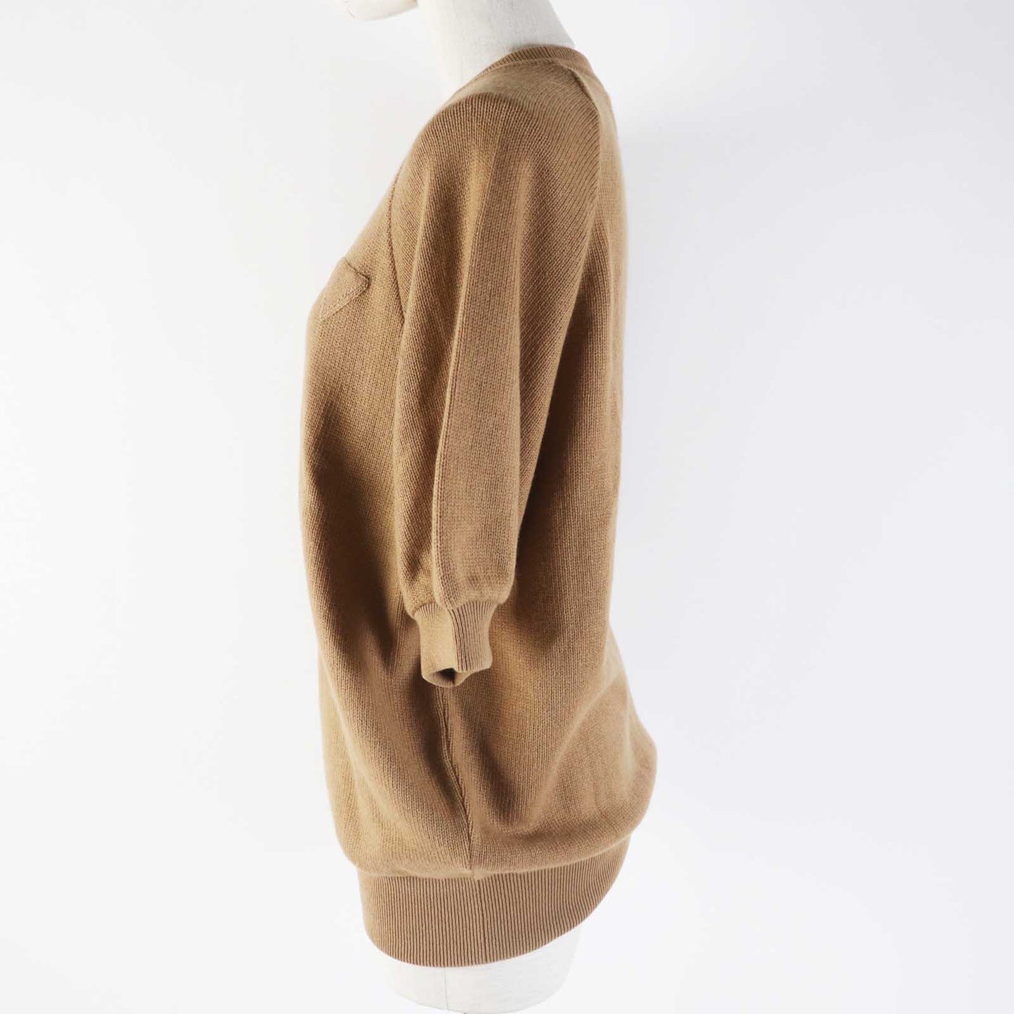 Short Sleeve Knit Main: % Cashmere Women Brown Travel Bag