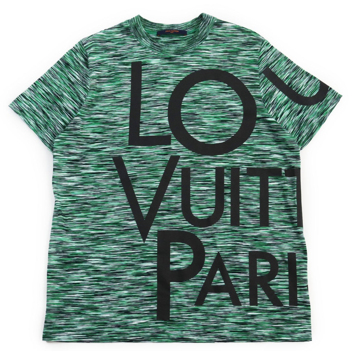 Louis Vuitton Short sleeve T-shirt HGY12W Cotton Green Apparel