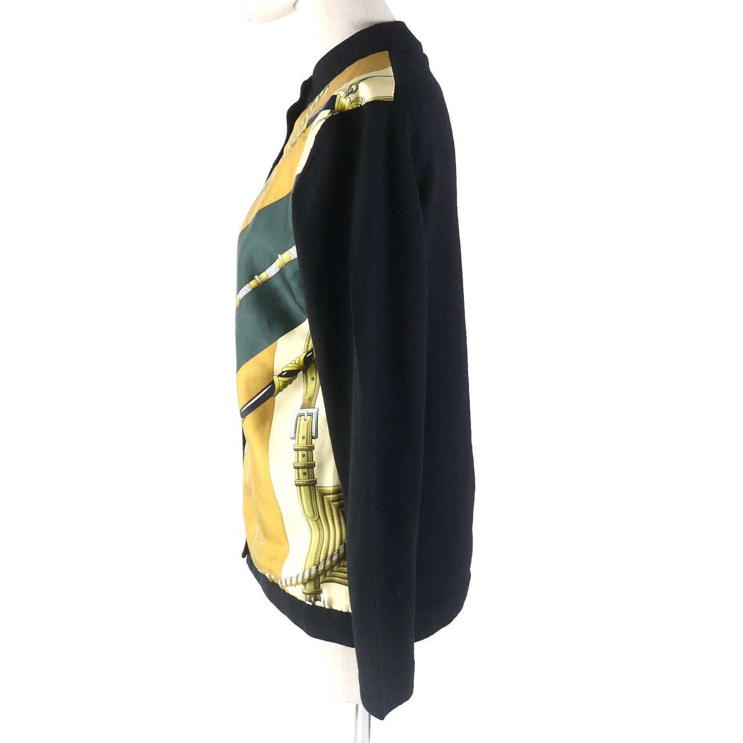 Cardigan Silk Multicolor Handbag Black Travel Bag