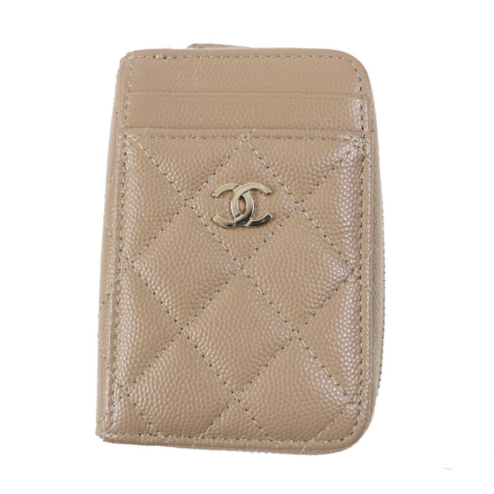 Chanel Coin Beige Handbag