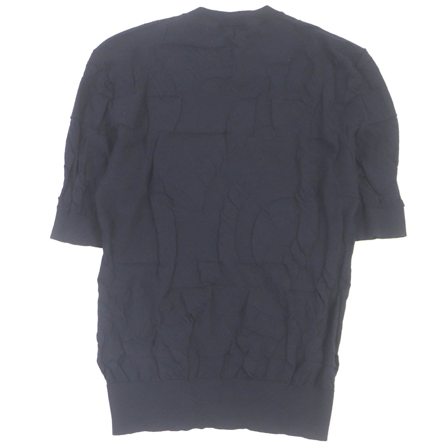 Short Sleeve Knit Main: Wool Navy Jeu Travel Bag