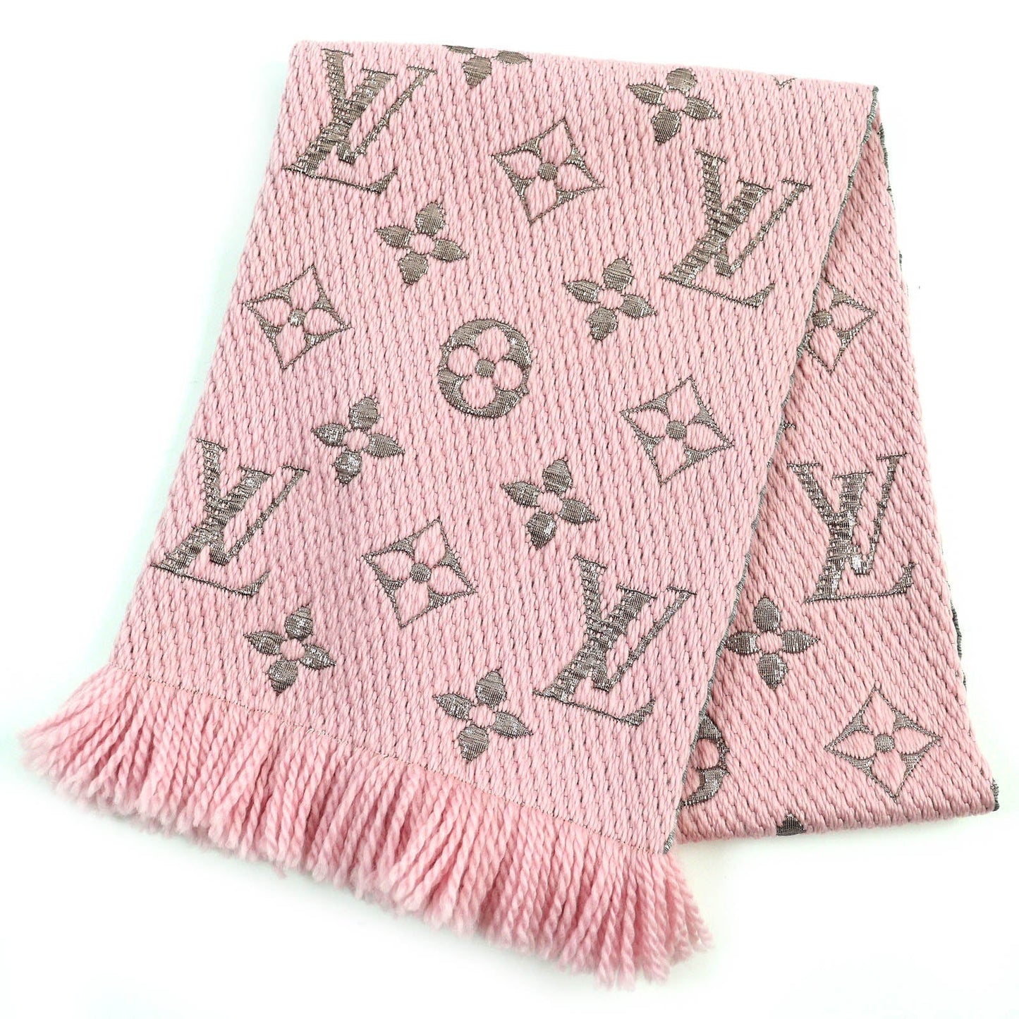 Louis Vuitton Scarf M70466 go Mania Shine Wool Logo 4