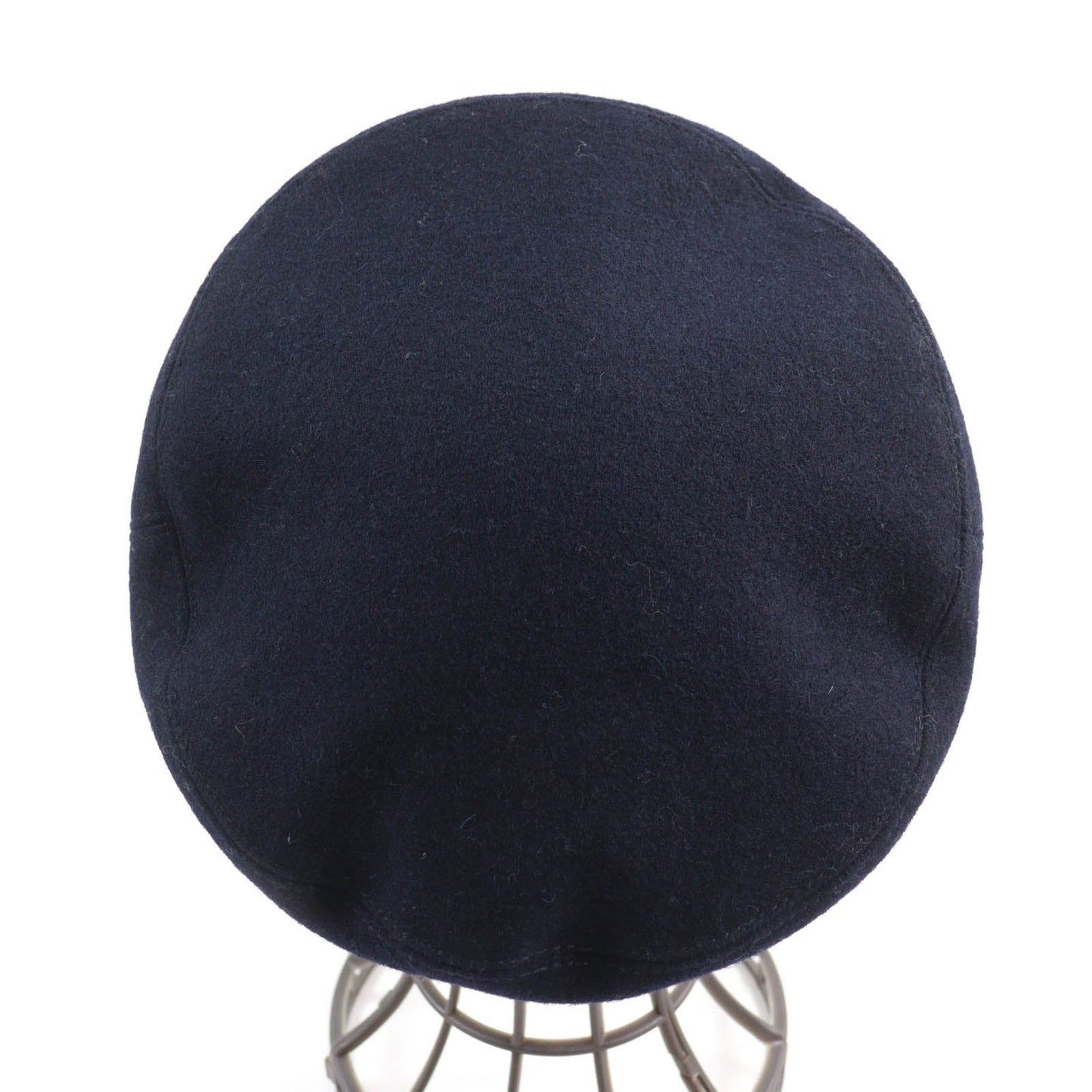 Chanel Casquette 19V Part 67 wool Navy Handbag