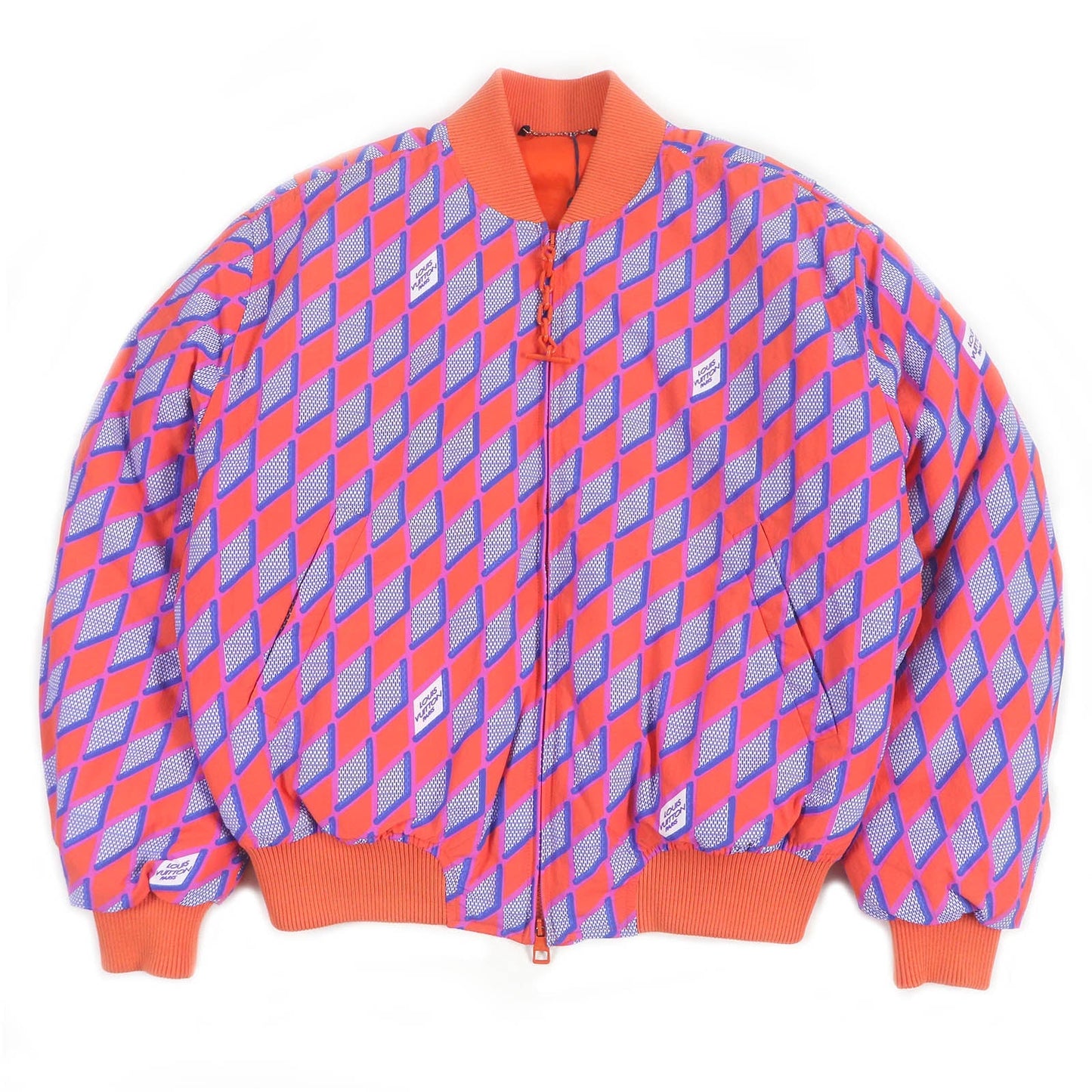 Louis Vuitton Bomber jacket HNB73E Part 89 Nylon Cotton Orange Apparel