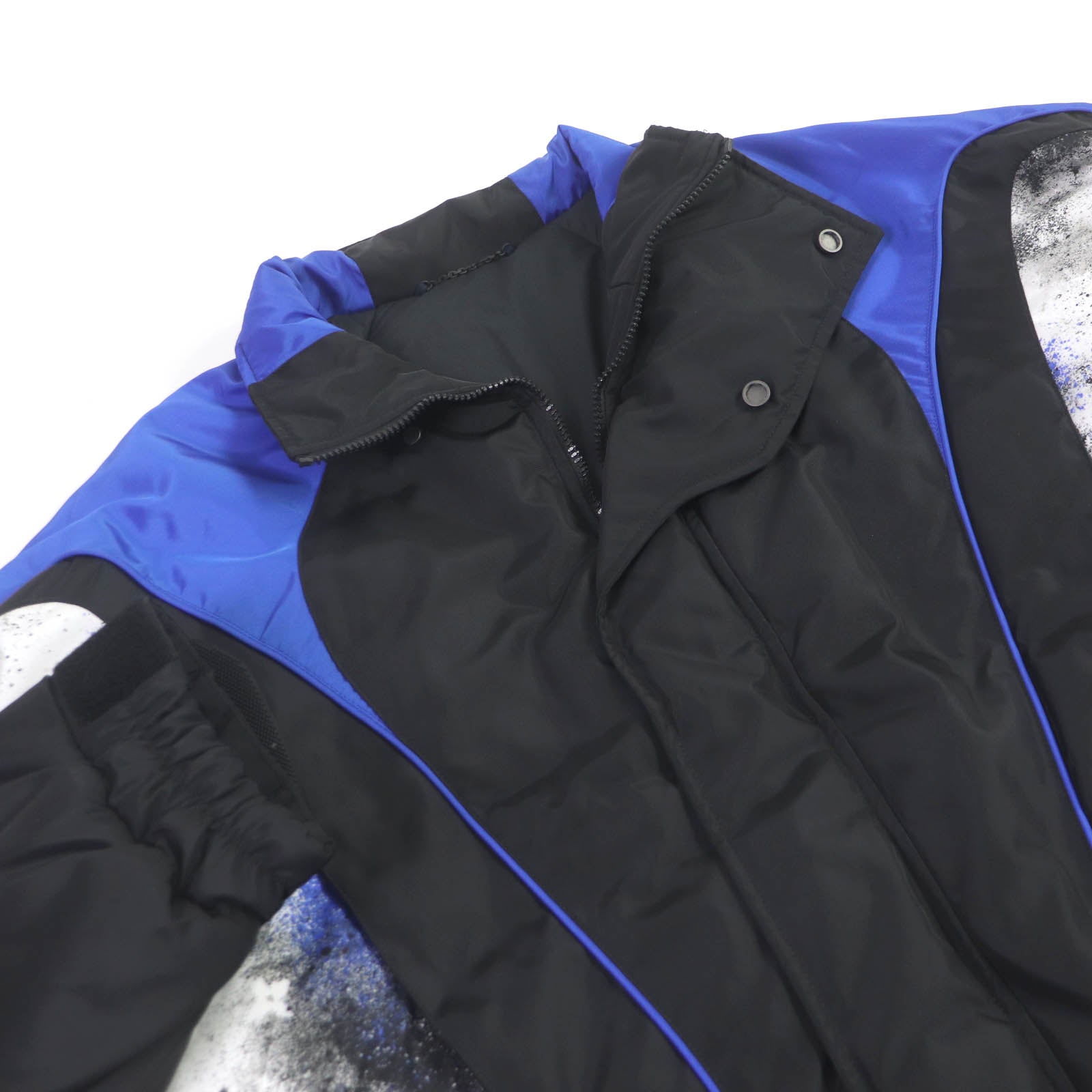 Louis Vuitton jacket Filling 100 52 Nylon Cotton Black Blue Apparel