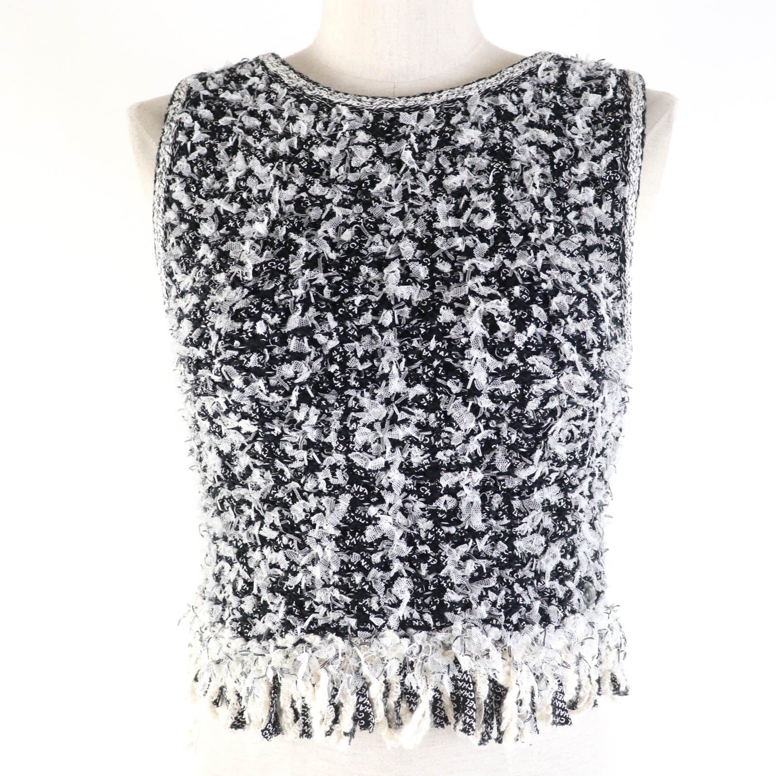 Chanel knit Black Handbag
