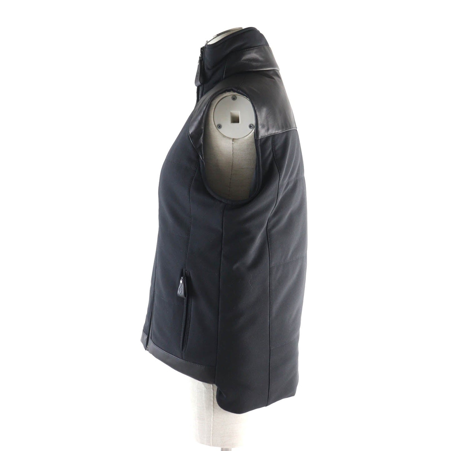 Down Vest Outer Material: , Outer Material: Nylon Black Travel Bag