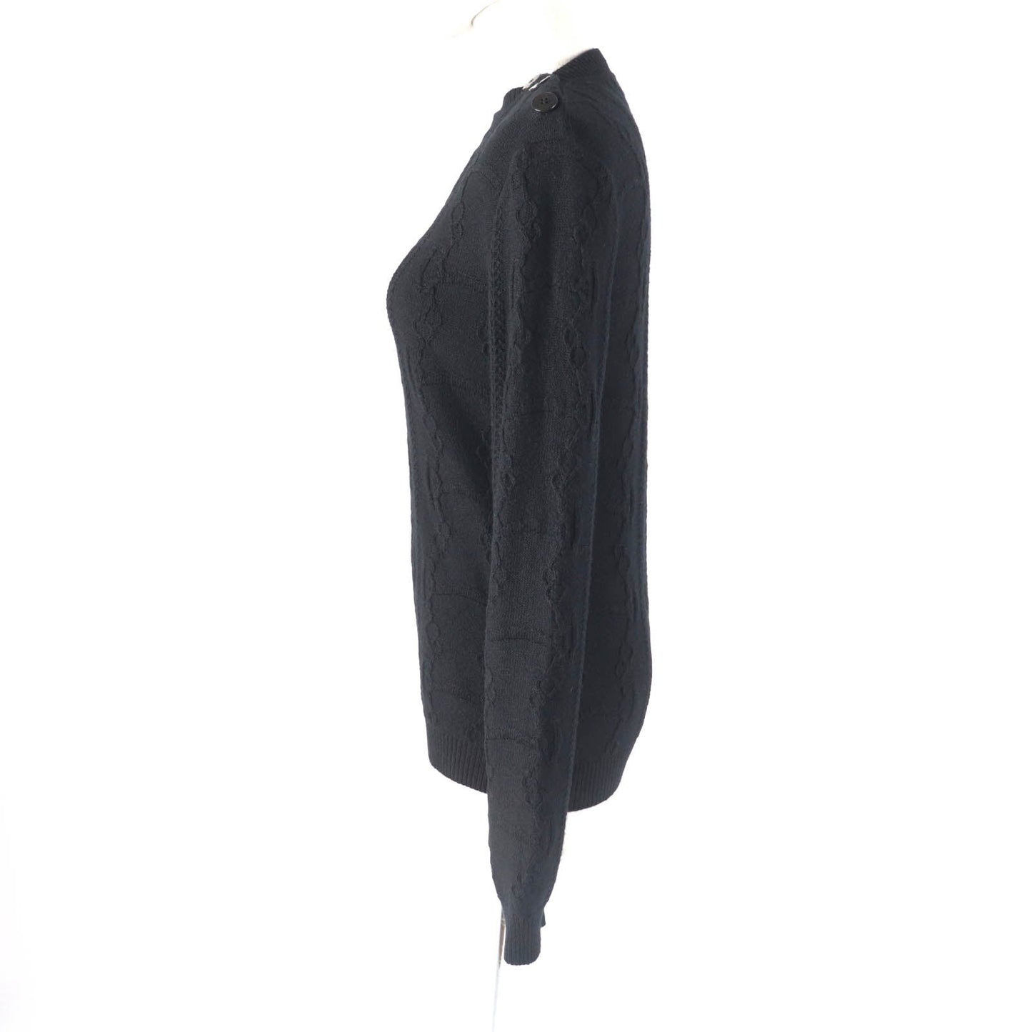 Knit Main: Wool, Main: Cashmere, Part: Wool, Nylon Black Travel Bag Women Handbag