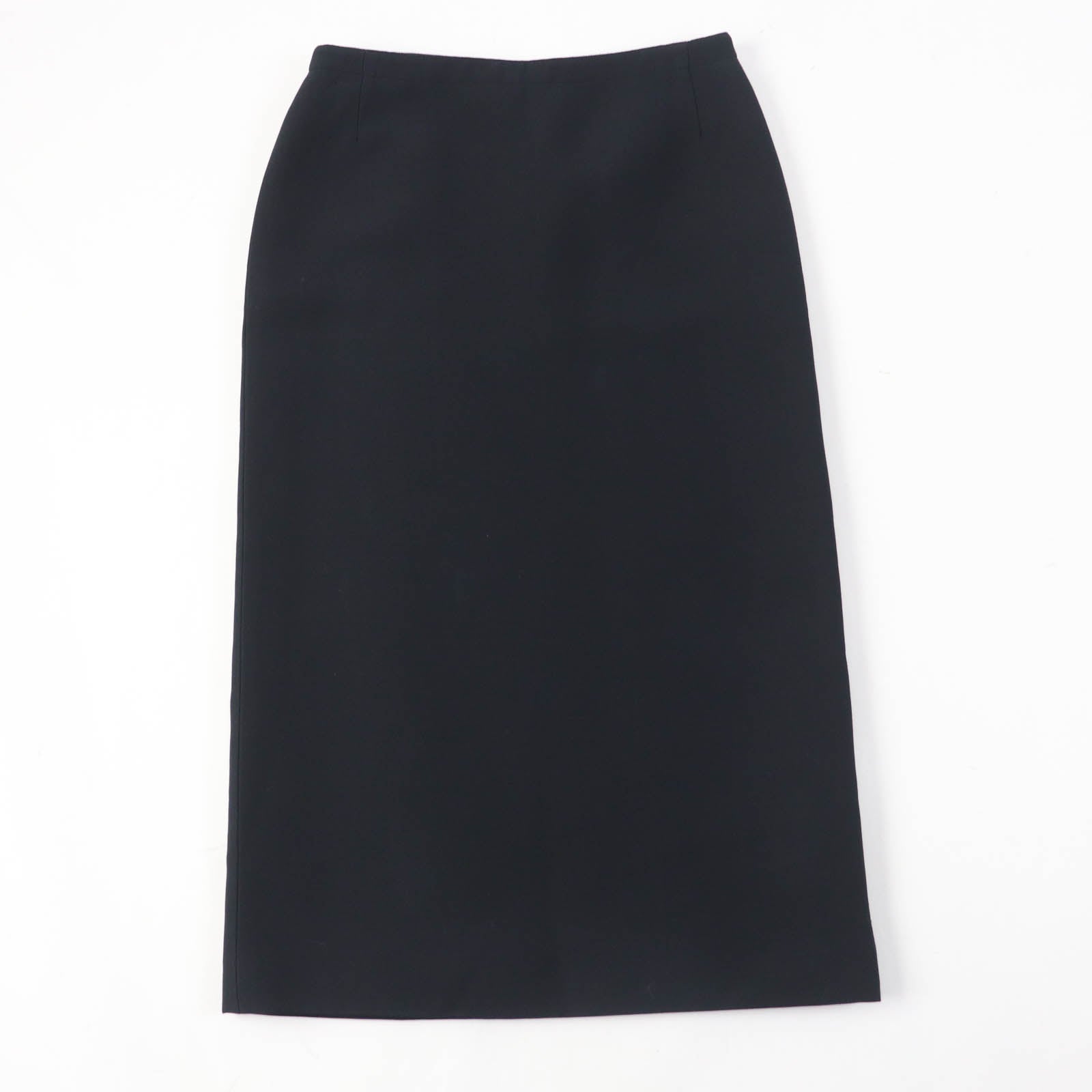 Dior Christian Wrap Skirt Wool Handbag Black Travel Bag