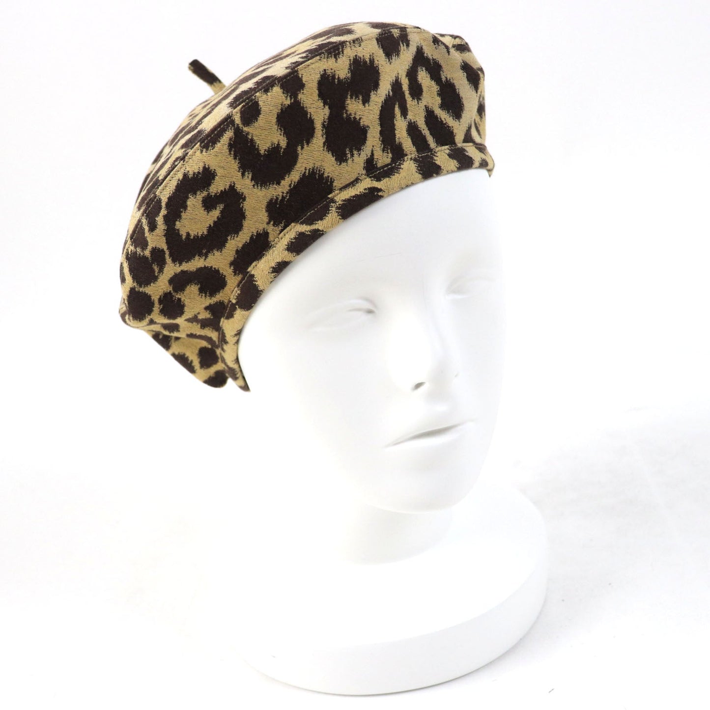 Dior Christian Beret Outer: % Polyester, Outer: % Brown Beige Travel Bag