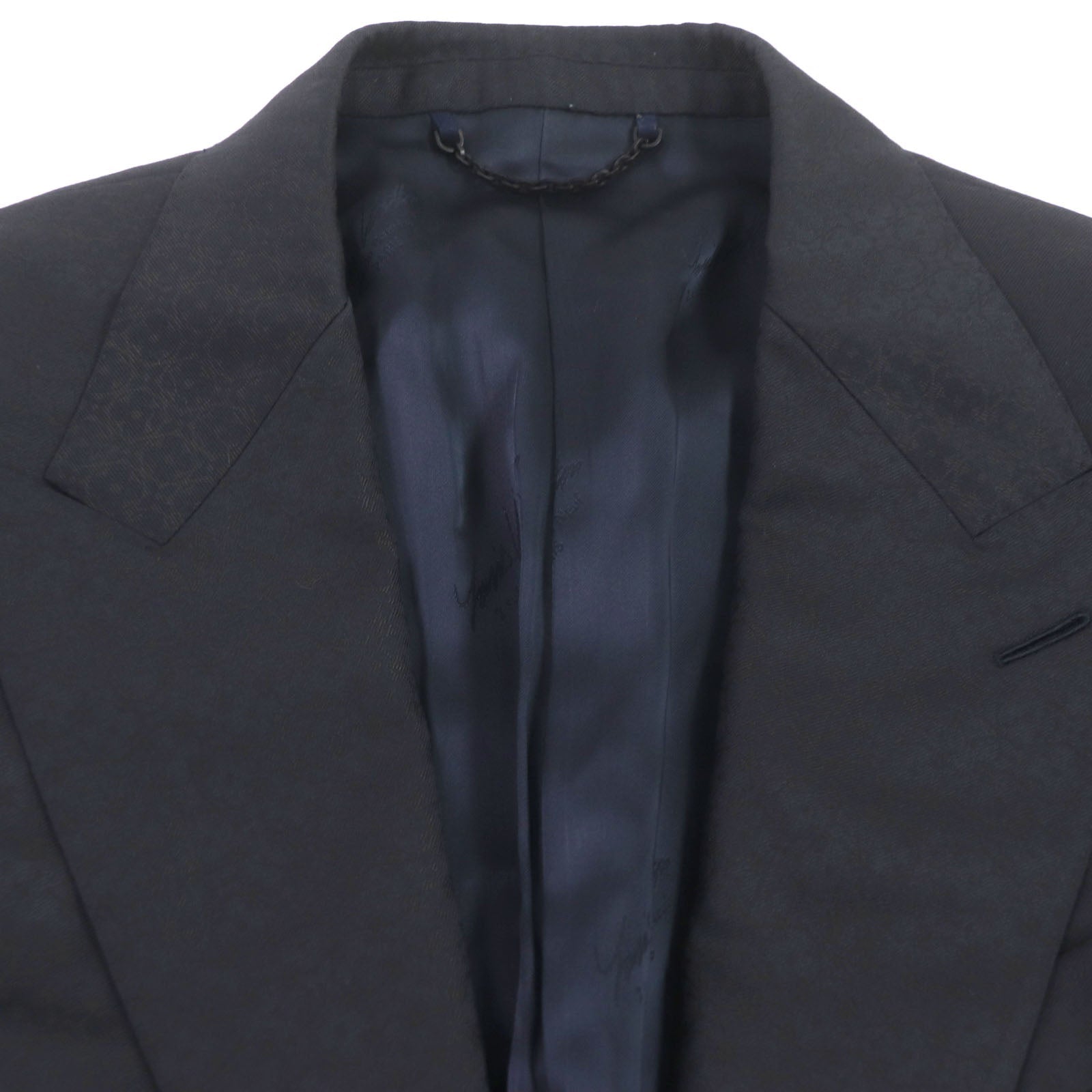 Louis Vuitton tailored jacket Wool Navy Apparel