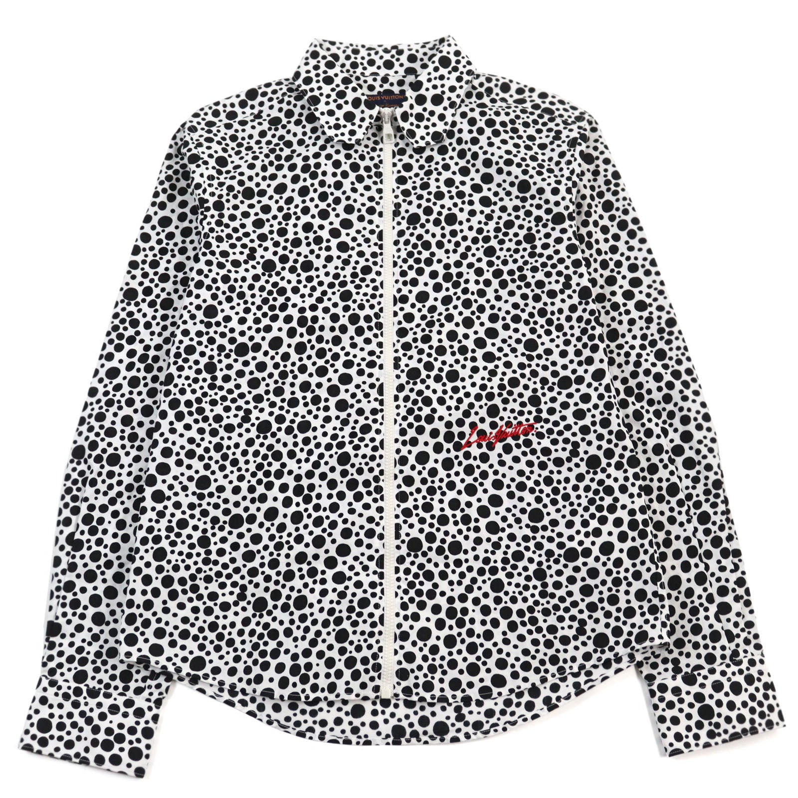 Louis Vuitton Military jacket 1AB6I0 Infinity Dots Cotton Black White Apparel