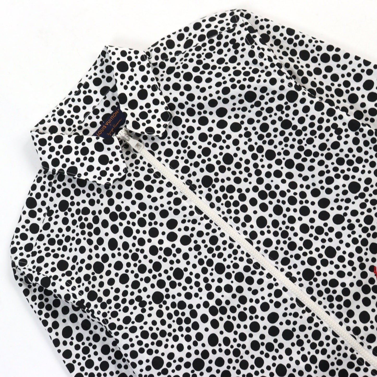 Louis Vuitton Military jacket 1AB6I0 Infinity Dots Cotton Black White Apparel