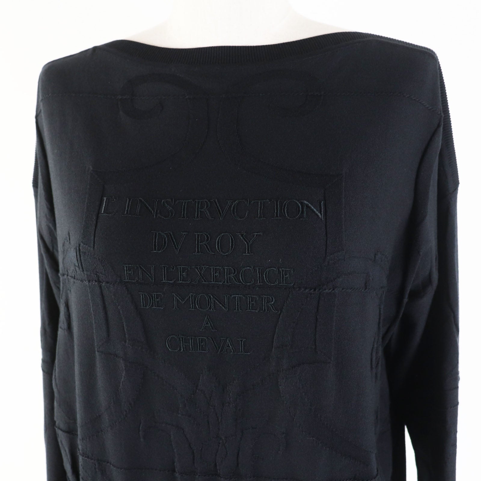 Knit Main: Silk, Main: Cotton, Main: , Nylon Black Travel Bag