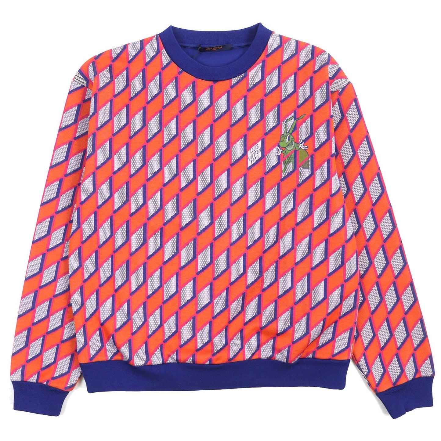 Louis Vuitton sweat Cotton Blue Orange Apparel