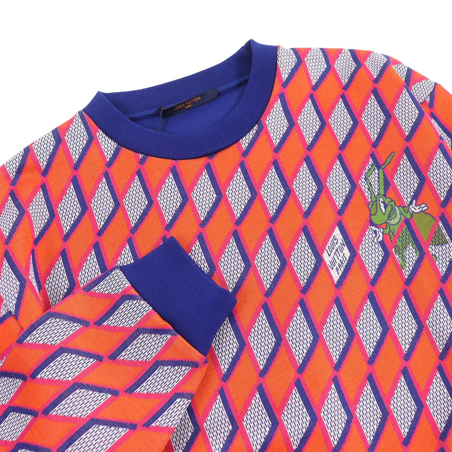 Louis Vuitton sweat Cotton Blue Orange Apparel