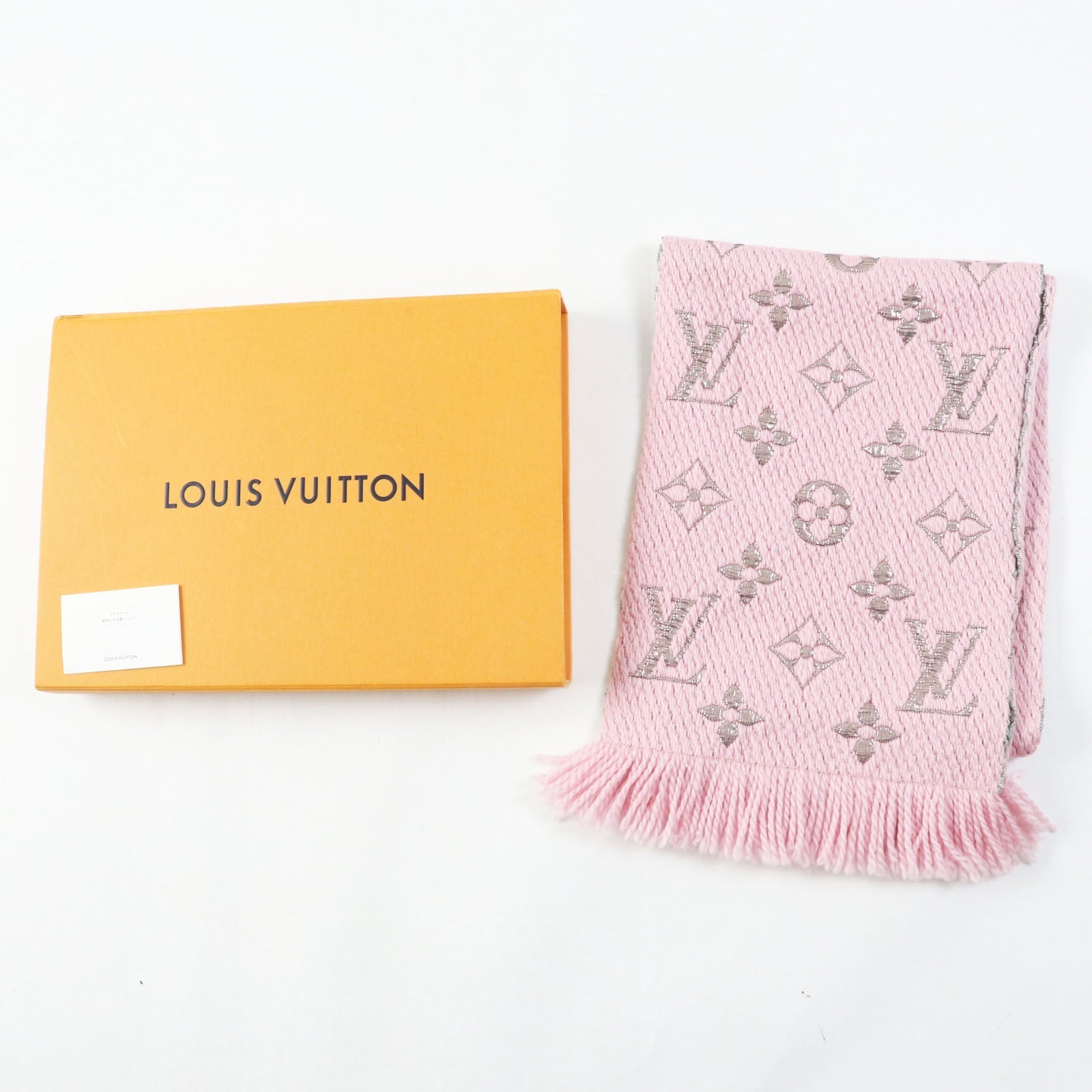 Louis Vuitton Scarf M70466 a Wool Logo