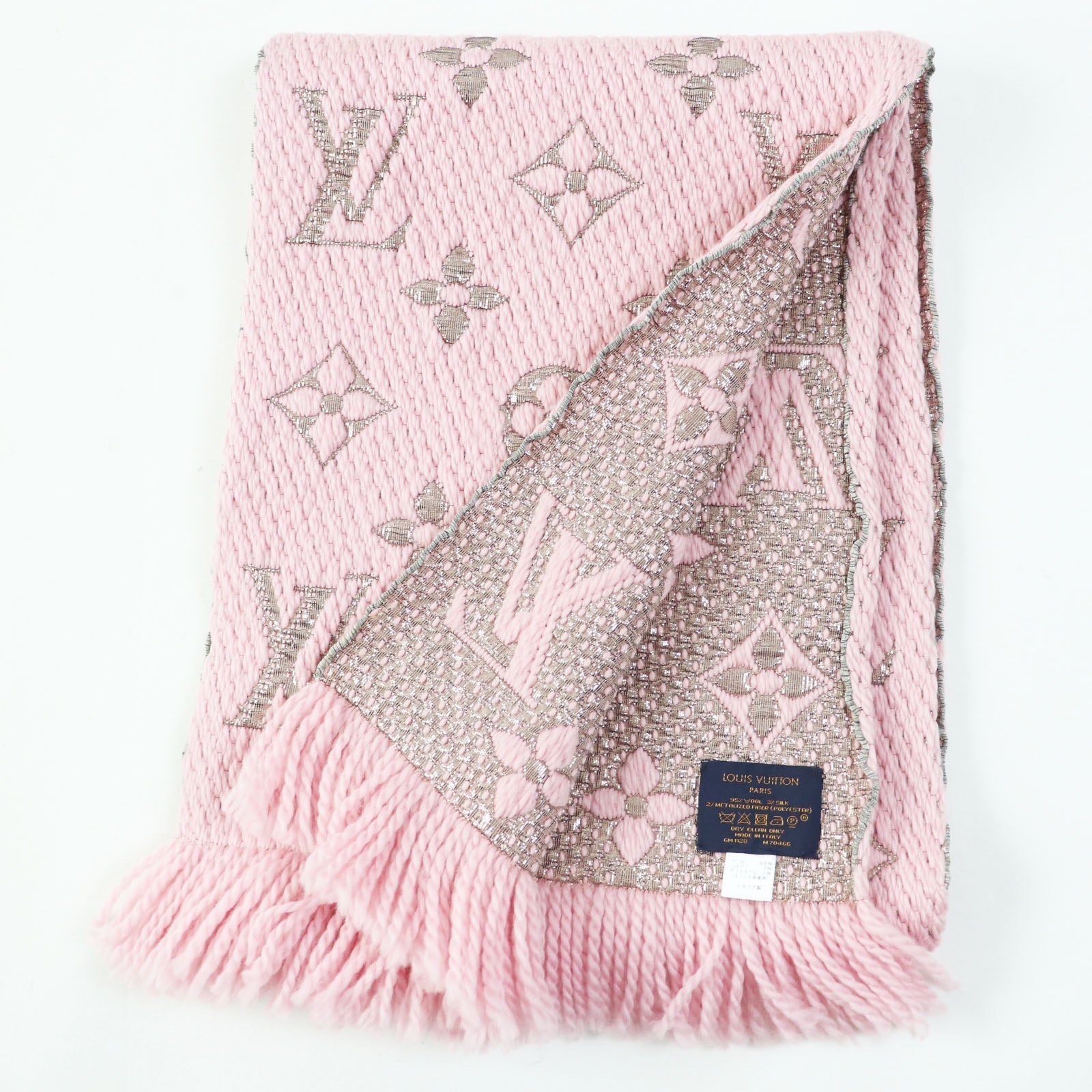 Louis Vuitton Scarf M70466 a Wool Logo