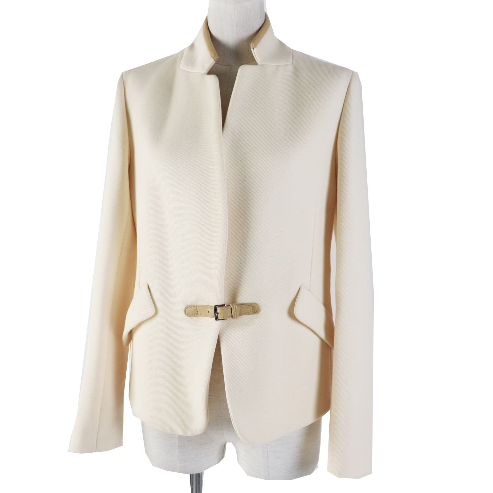 Other Outerwear Outer: Wool, Outer: Cashmere, Lining: Beige Travel Bag