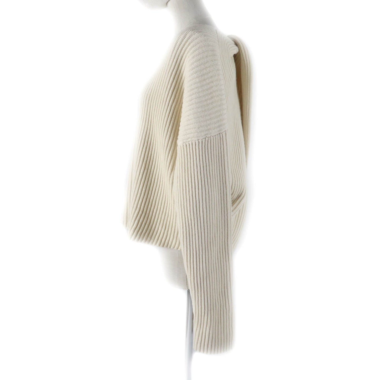 Knit Bx Main: Wool, Main: Cashmere Off White Travel Bag