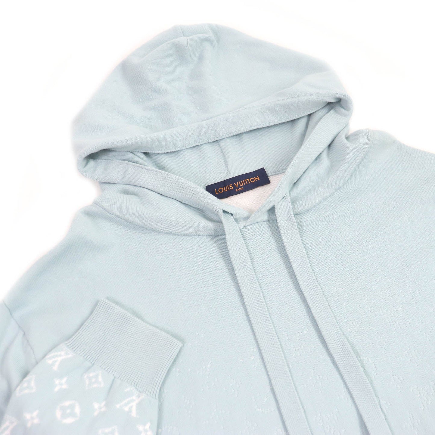 Louis Vuitton Hoodie Cotton Blue Apparel 2