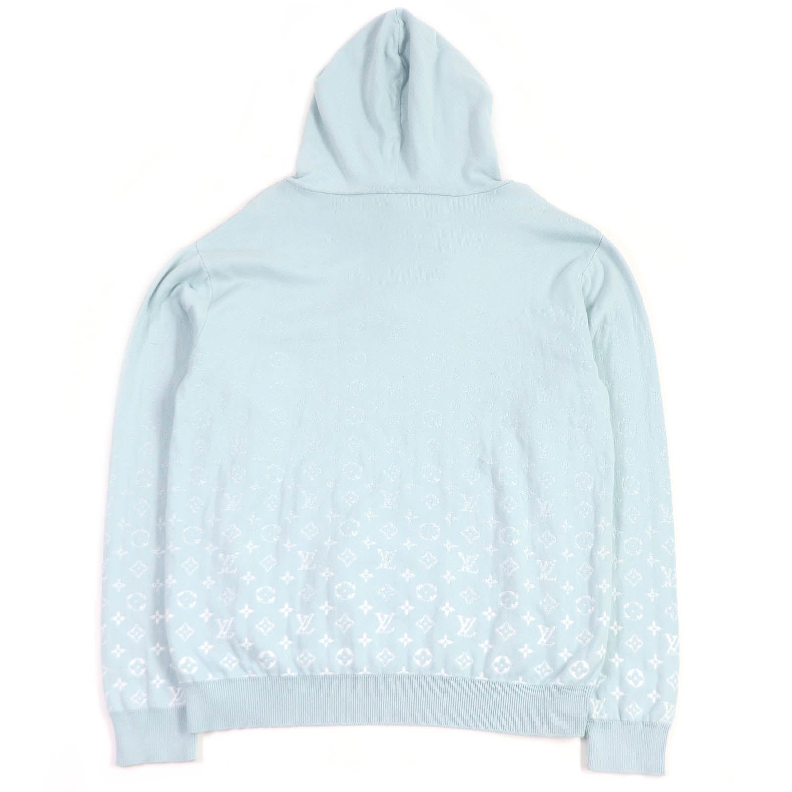 Louis Vuitton Hoodie Cotton Blue Apparel 2