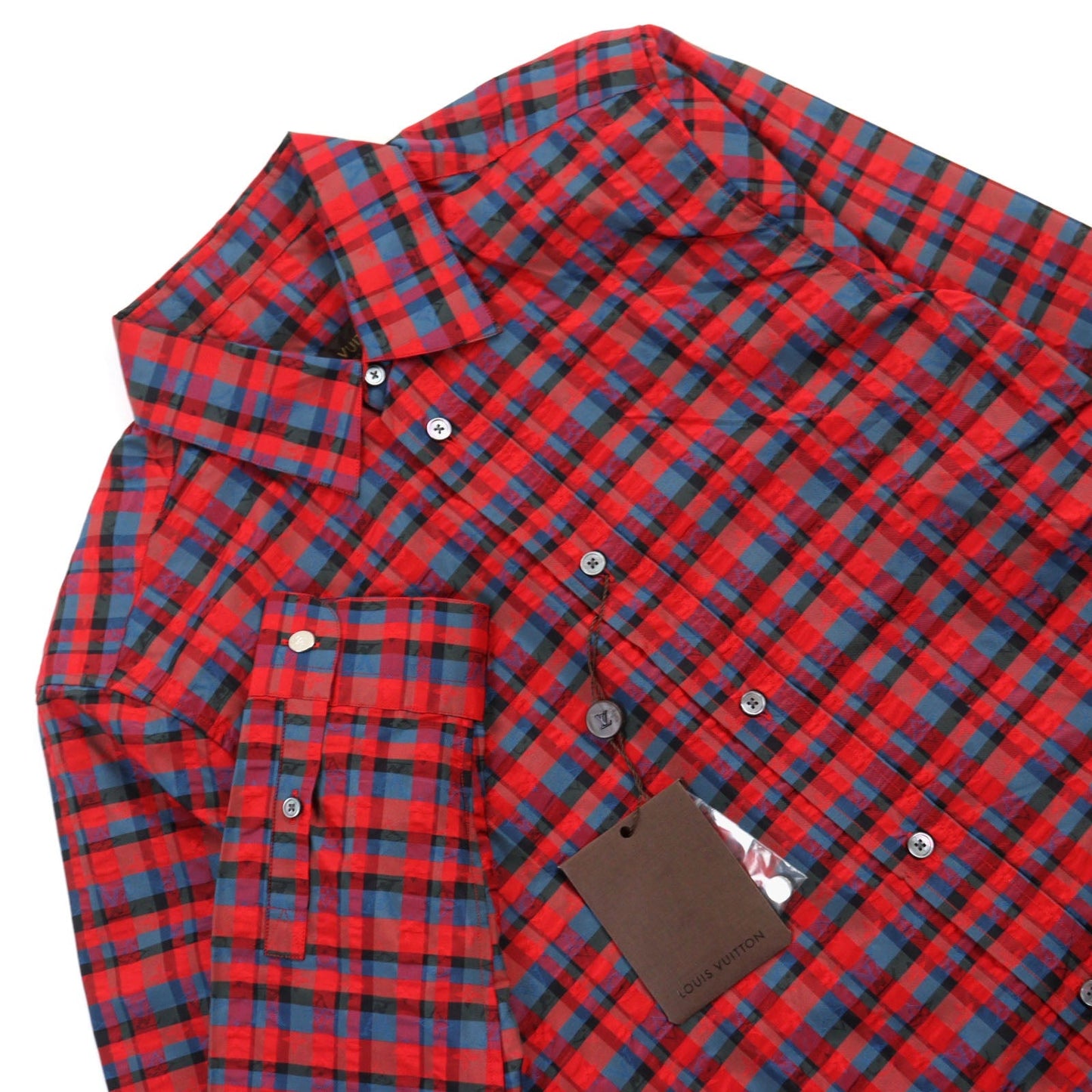 Louis Vuitton Long sleeve shirt Red Apparel