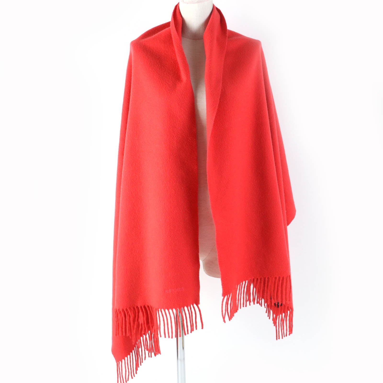 Stall Main: Cashmere Type Women Handbag Red Travel Bag