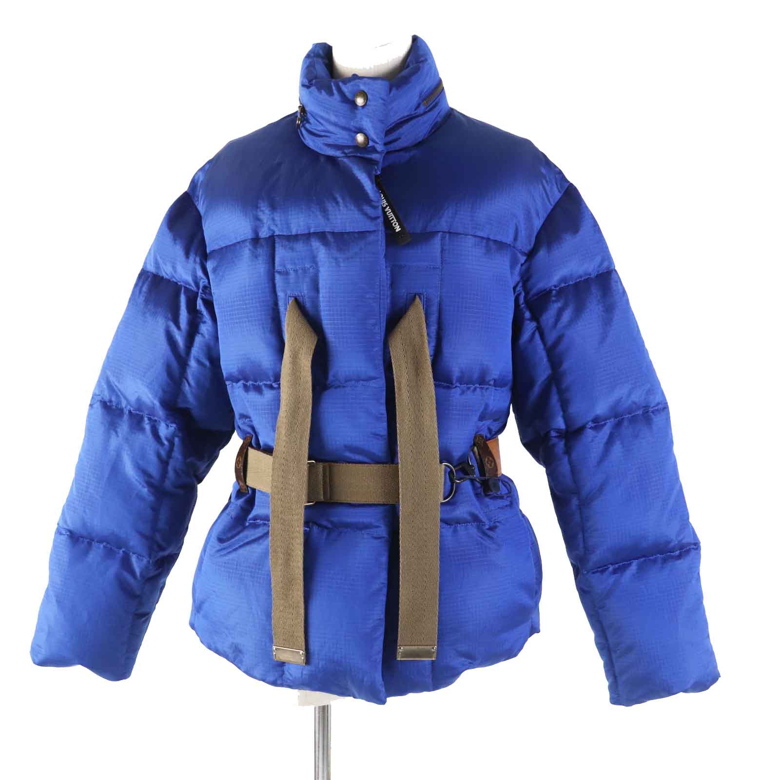 Louis Vuitton Down jacket Filling 90 down Nylon Cotton Blue Apparel