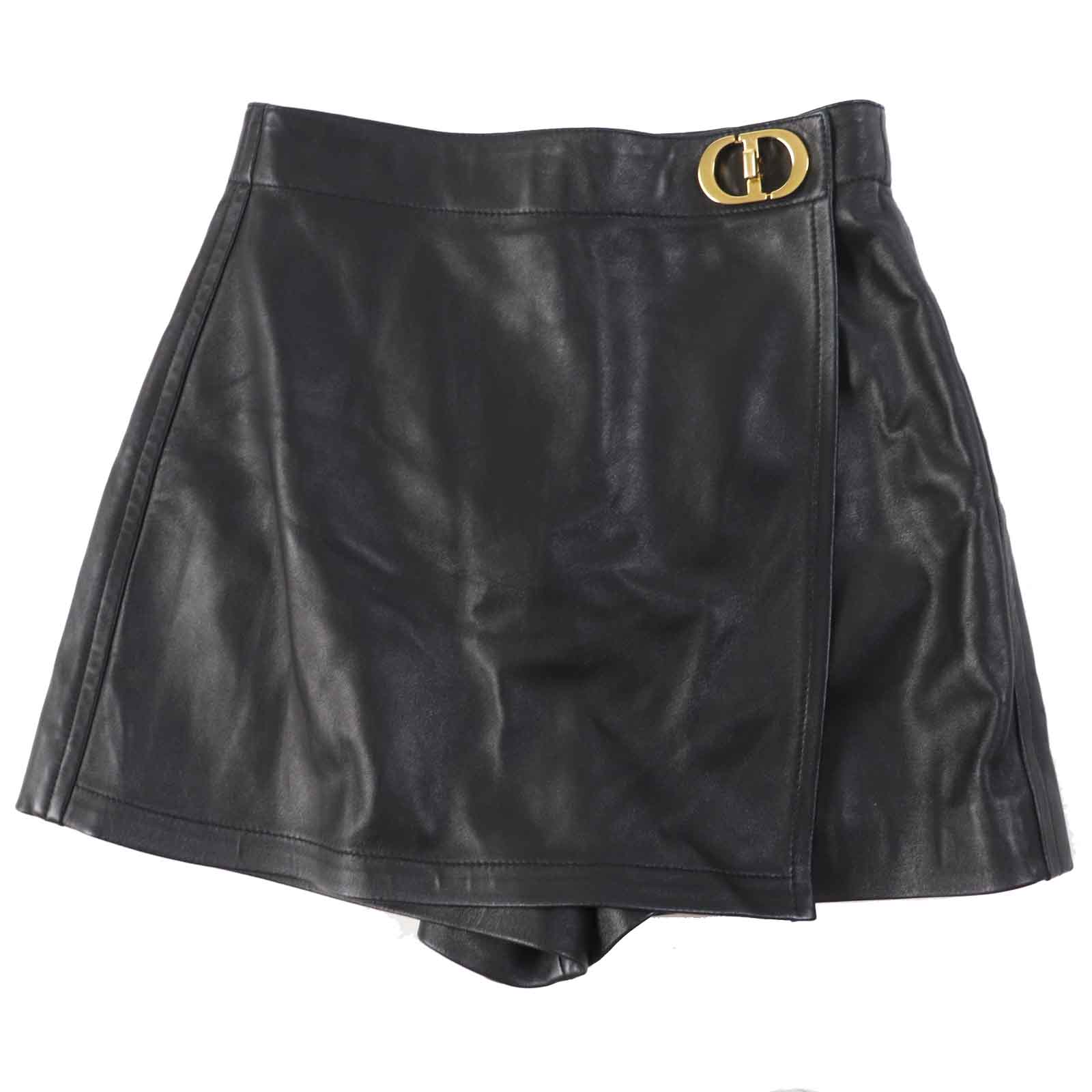 Dior Christian Shorts Outer: % Lamb , Lining: Leather Black Travel Bag