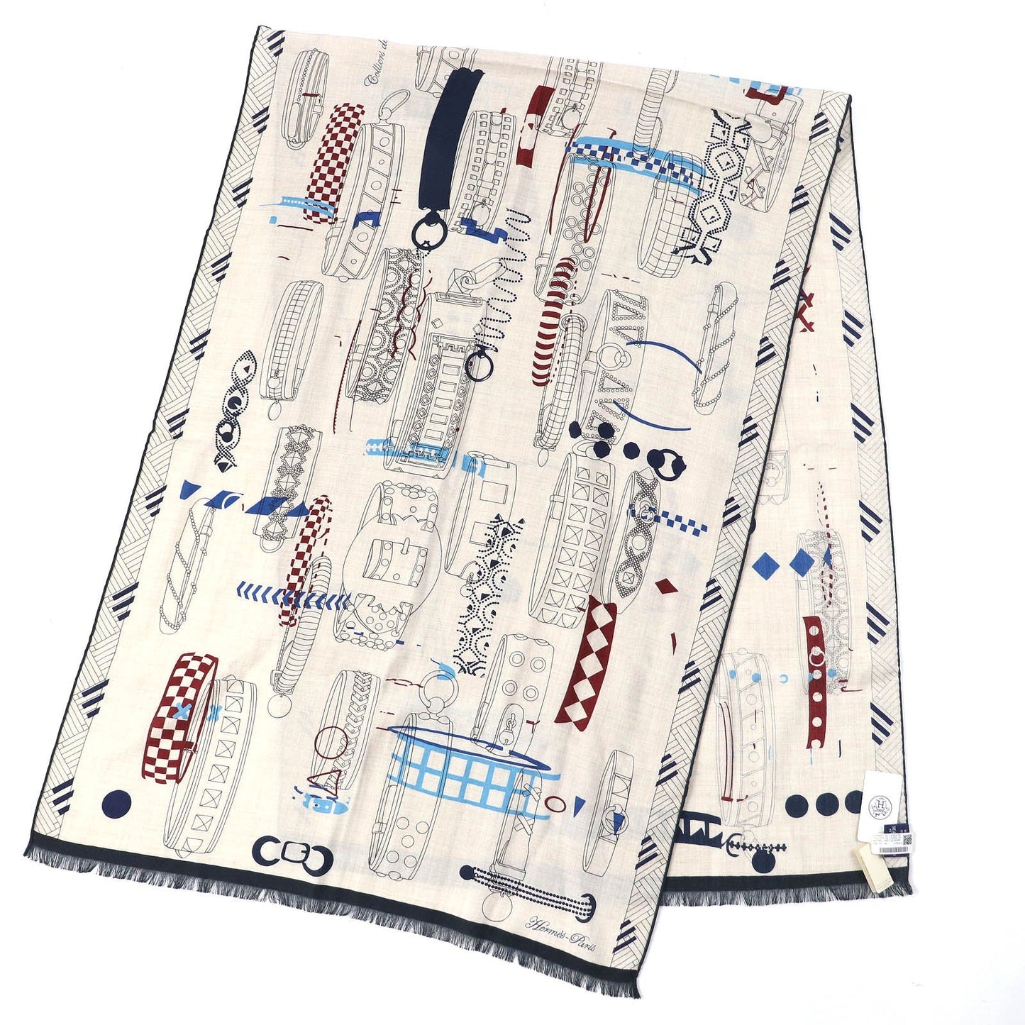 Stall Main: Cashmere, Main: Silk Rectangle Colliers Travel Bag