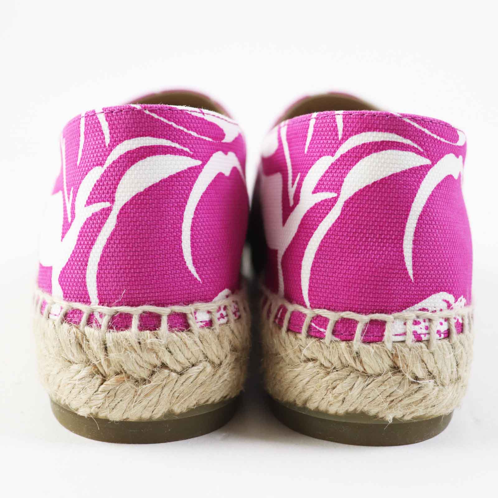 Chanel Coco Mark Espadrilles Canvas Jute 36 Bag