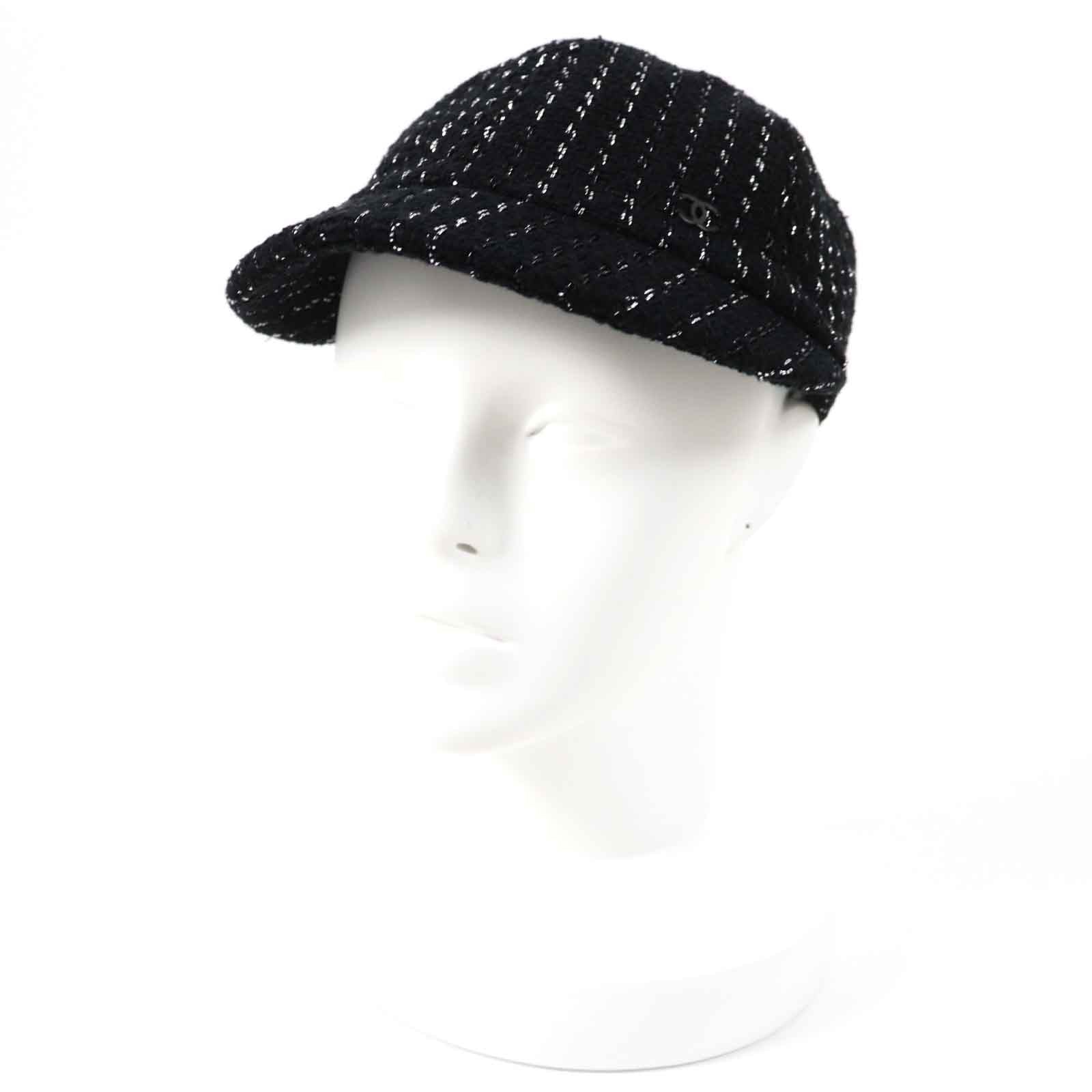 Chanel Casquette 23P Part 100 Black Silver Handbag