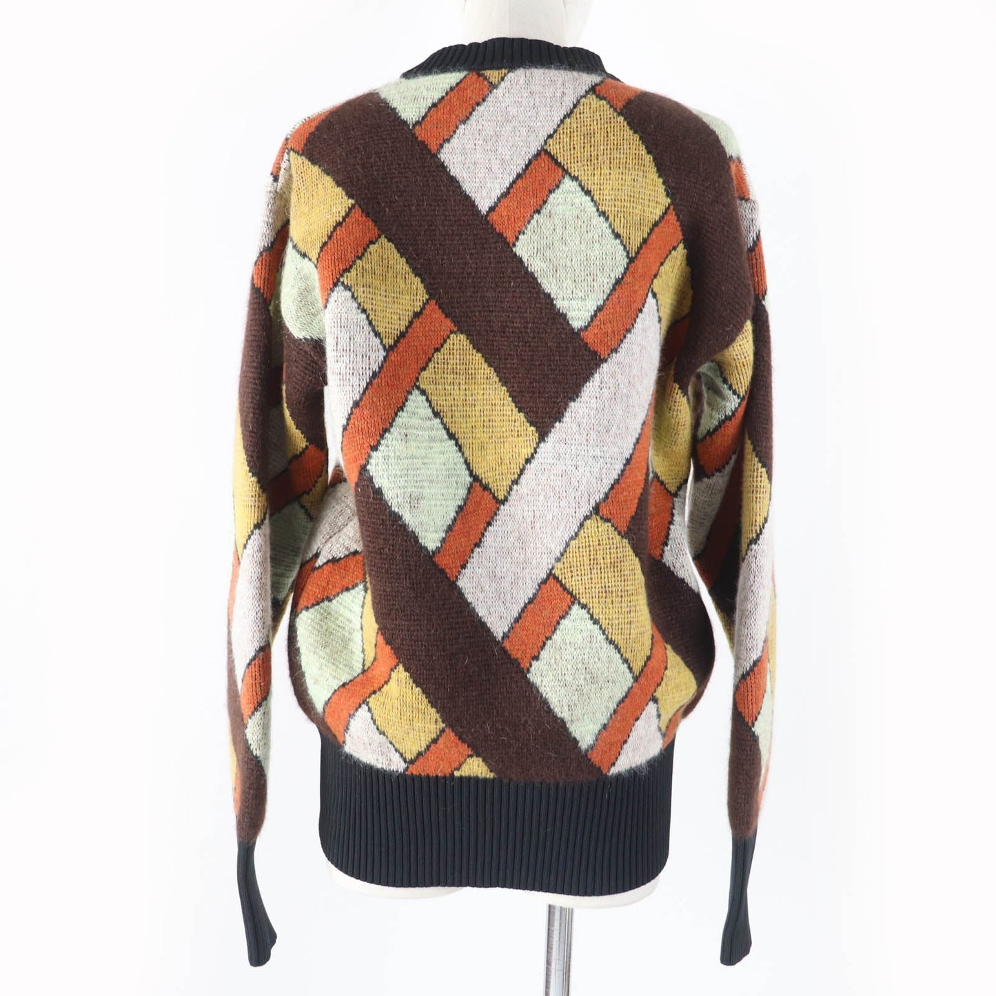 Louis Vuitton knit 1AAMCF Part cowhide S Nylon Wool Multicolor Handbag