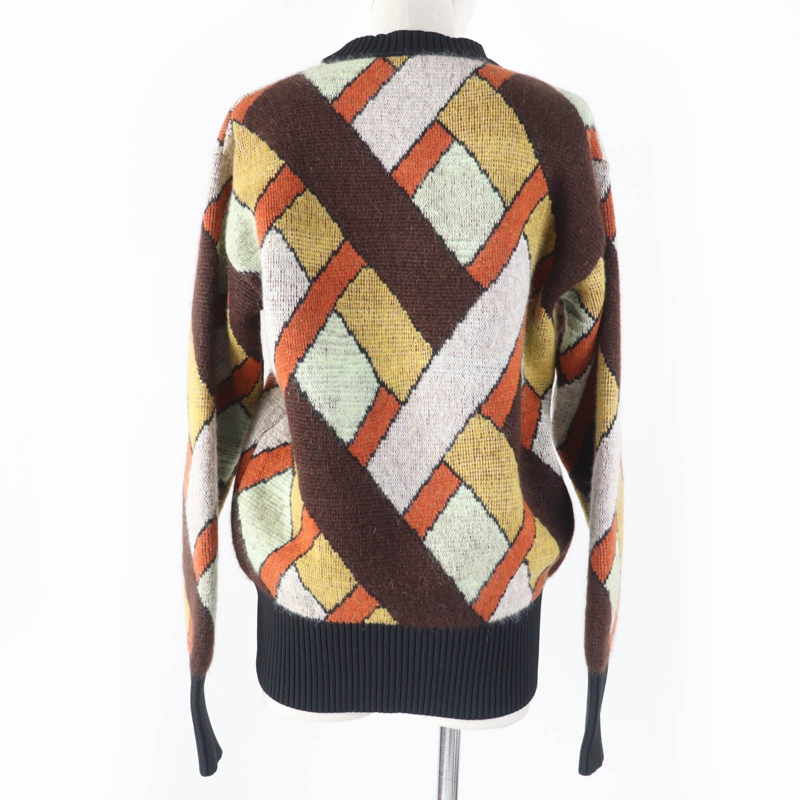 Louis Vuitton knit 1AAMCF Part cowhide S Nylon Wool Multicolor Handbag