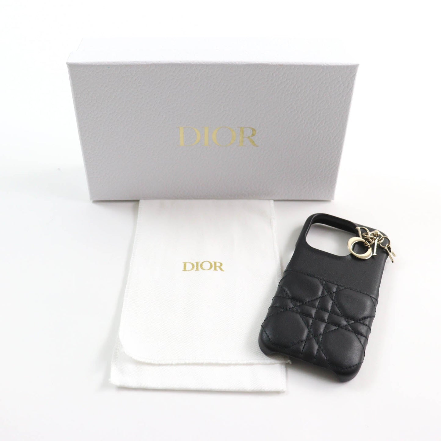 Dior Lady Cannage Iphone Pro Case Handbag Travel Bag