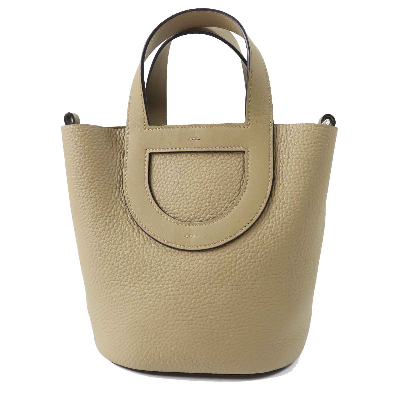 Main: Taurillon Clemence, Part: Swift Marfa In Beige Travel Bag