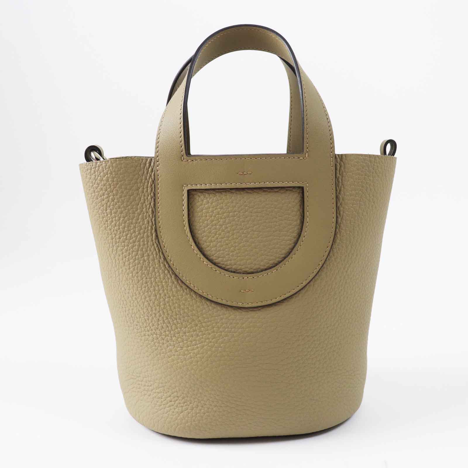 Main: Taurillon Clemence, Part: Swift Marfa In Beige Travel Bag