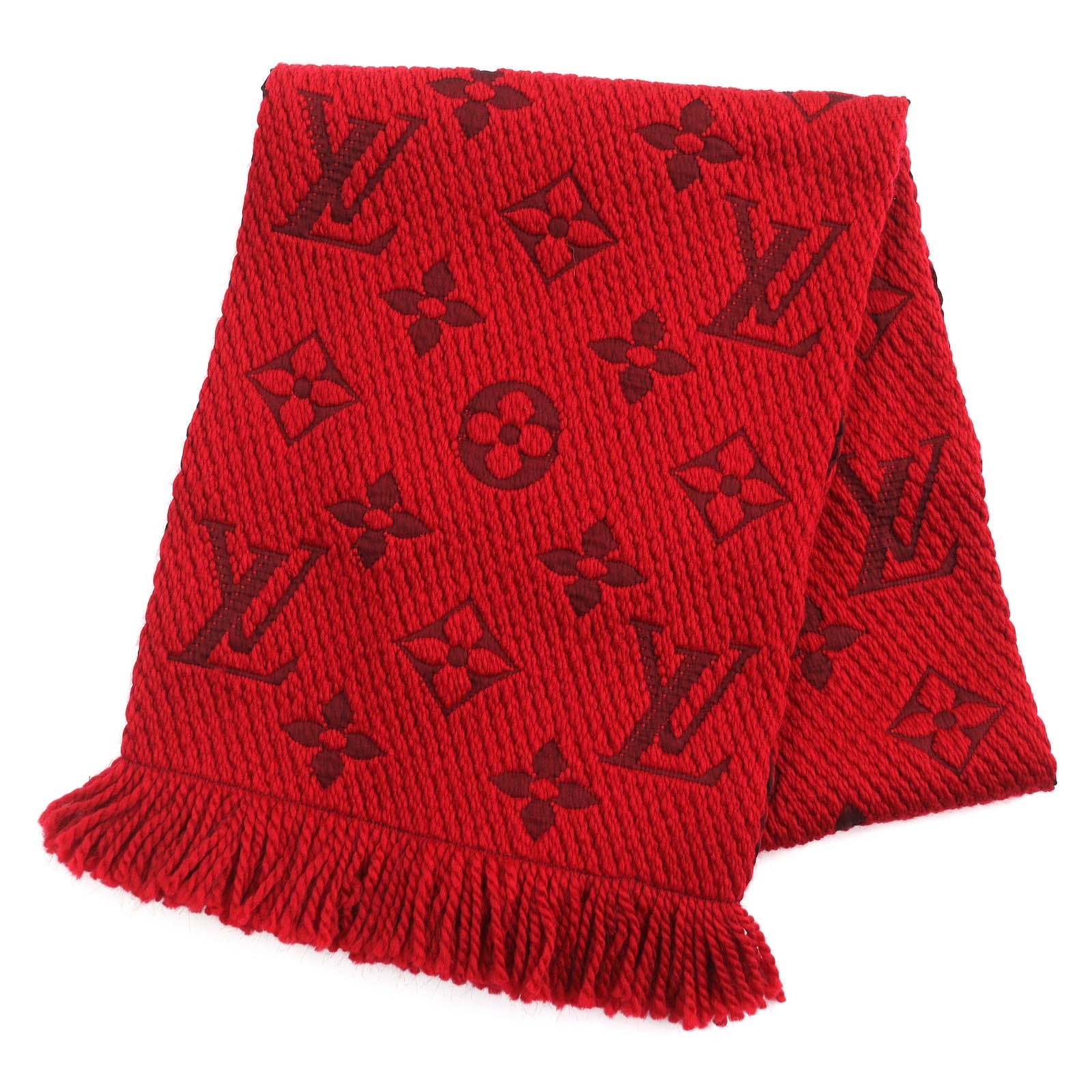 Louis Vuitton Scarf Wool Logo