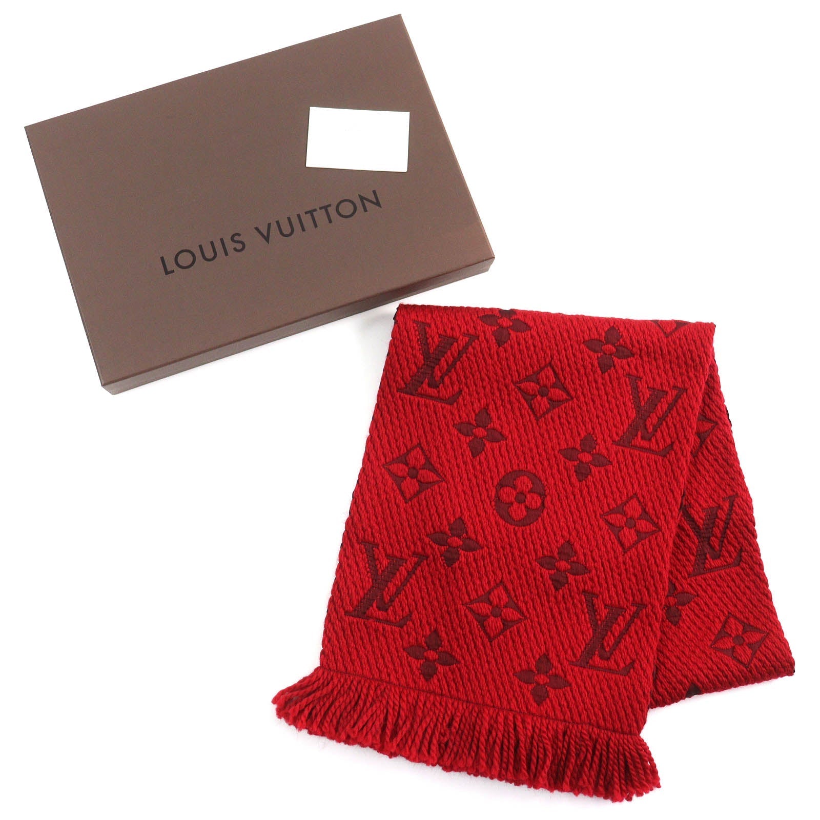 Louis Vuitton Scarf Wool Logo