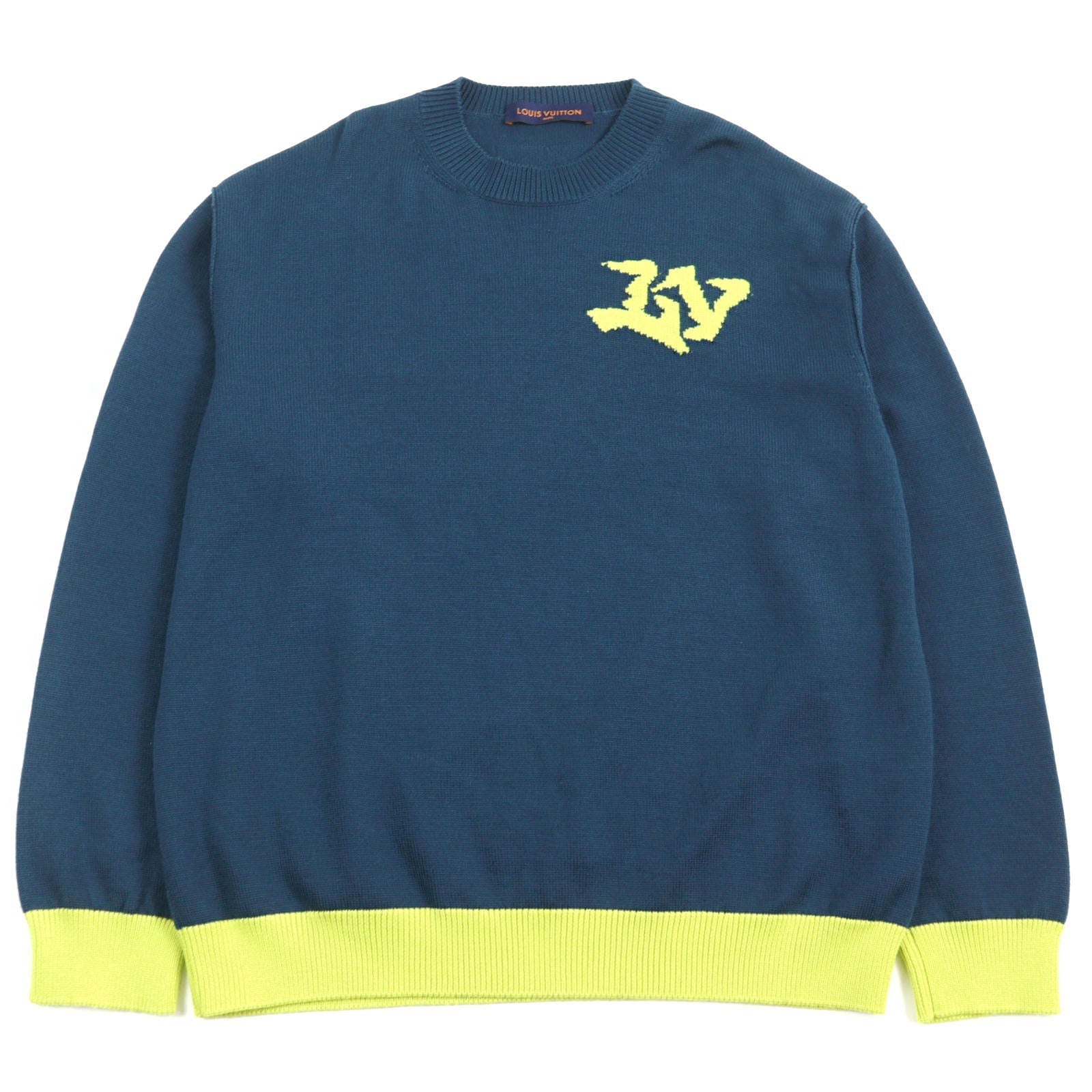 Louis Vuitton knit HNN02W Wool Blue Apparel 2
