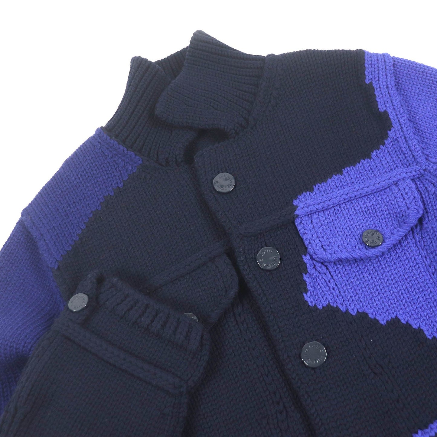 Louis Vuitton Jacket Wool Navy Apparel