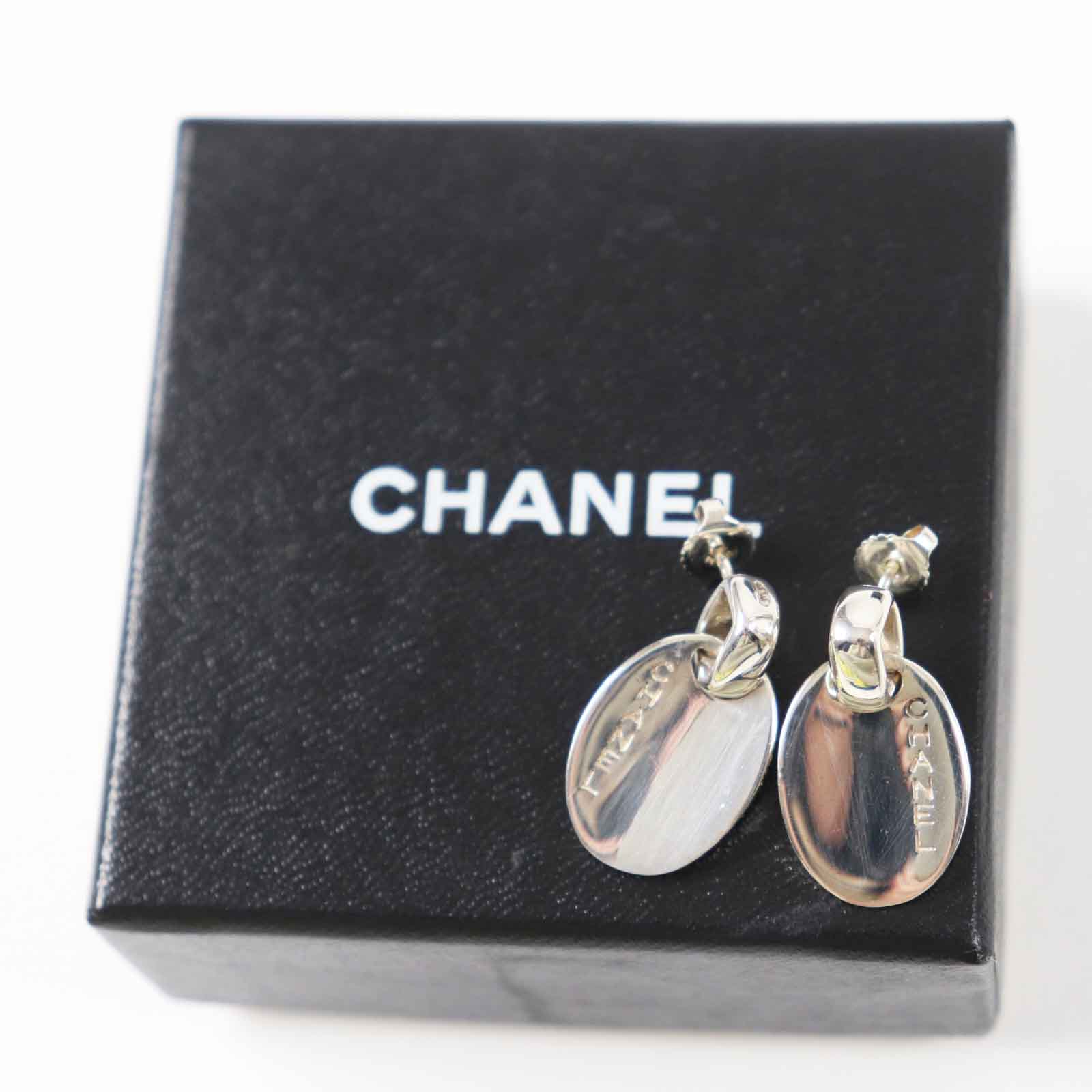 Chanel Pierce SV925 Silver Jewelry